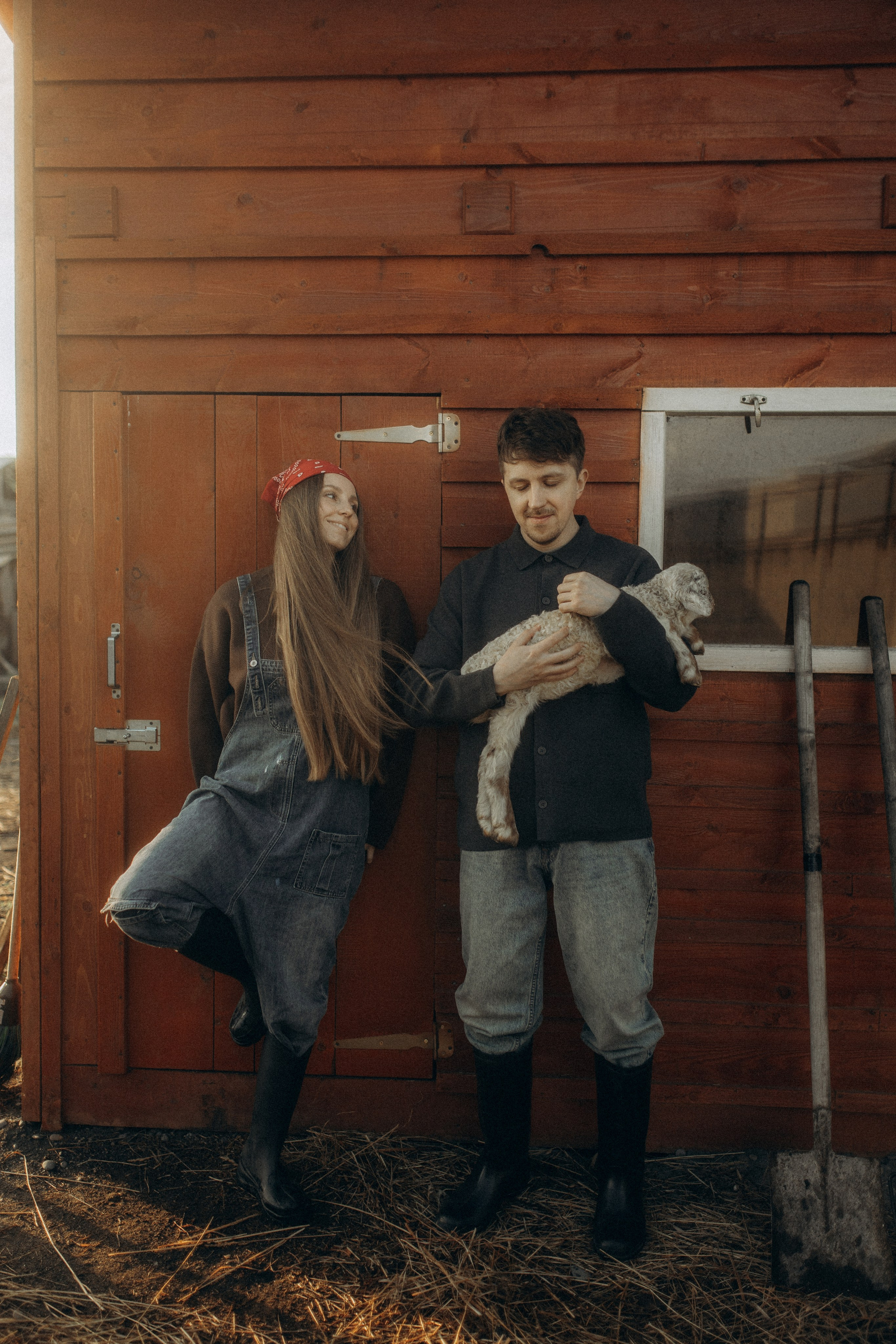 Семейная фотосессия на ферме. Семейный и свадебный фотограф в Новосибирске/Бийске Екатерина Логинова