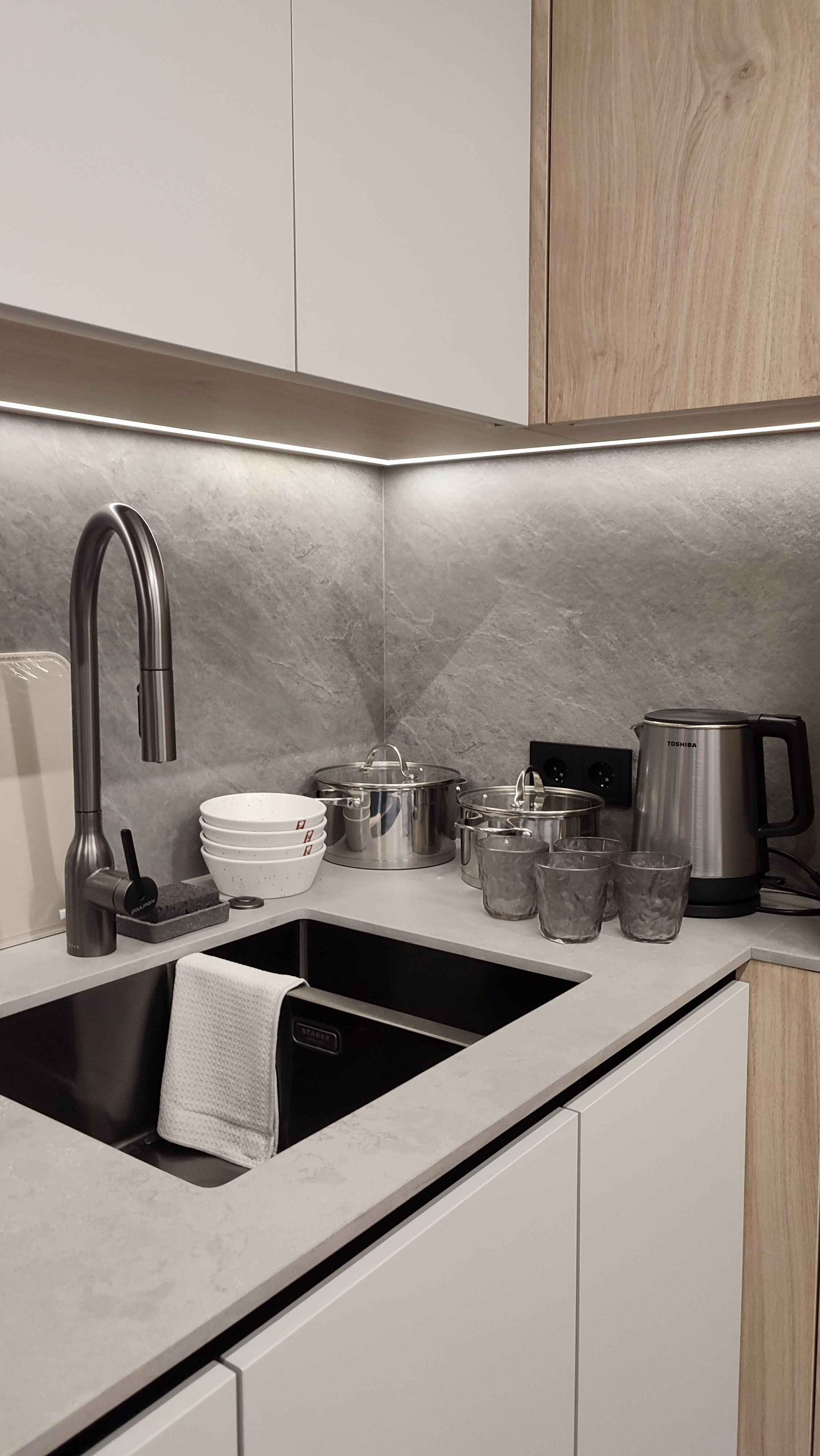 2-я Круговая, 67.3 кв.м. Дизайн интерьера, 3D-визуализация Владивосток