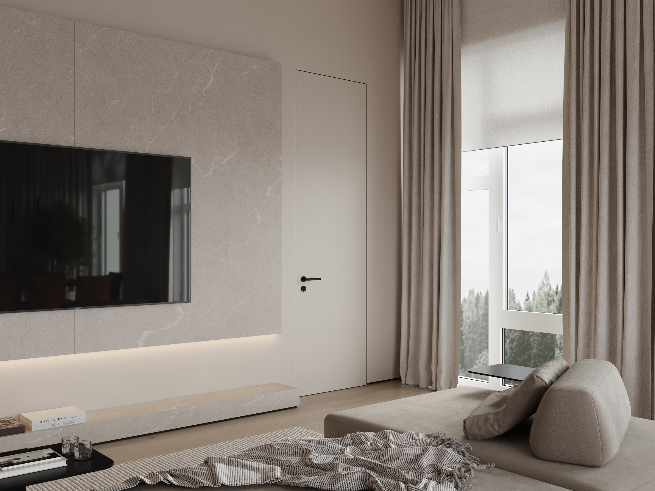 ЖК Снегири 189.0 кв.м. Дизайнер интерьера и 3D визуализатор Ванчугова Ольга