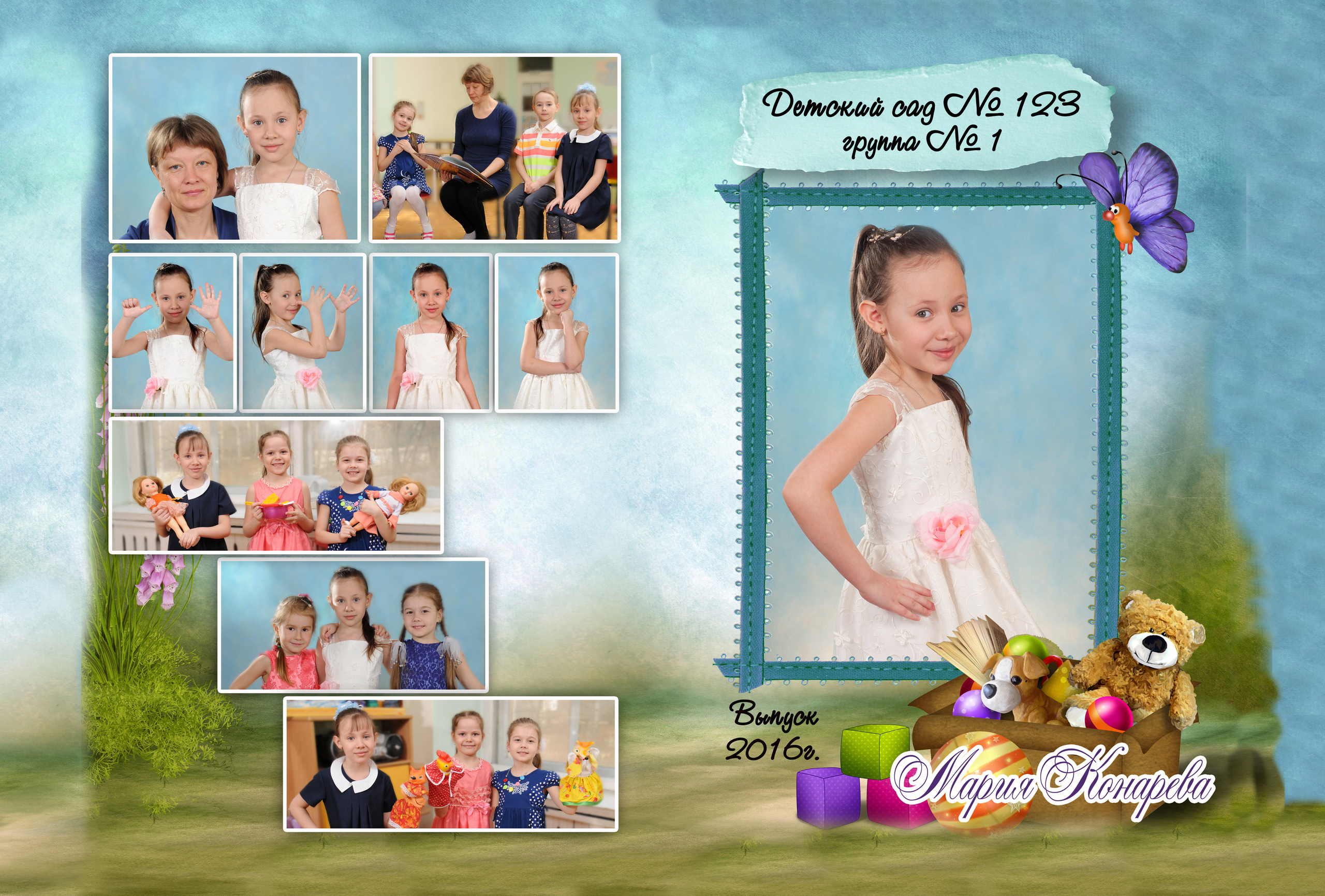 Для детского сада — 1400 руб. Школьный фотограф/видеограф в Санкт-Петербурге Константин Ольхин