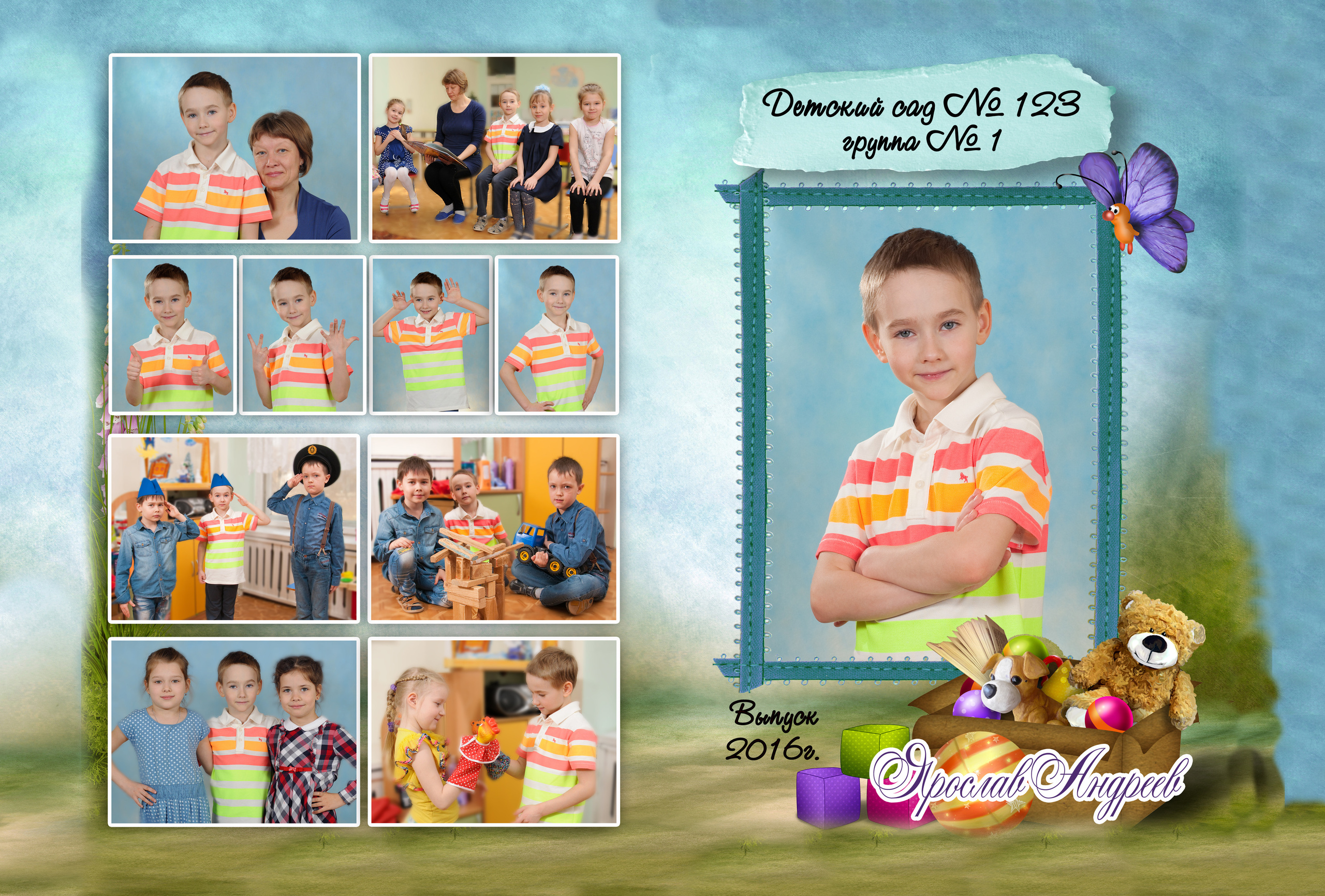 Для детского сада — 1400 руб. Школьный фотограф/видеограф в Санкт-Петербурге Константин Ольхин