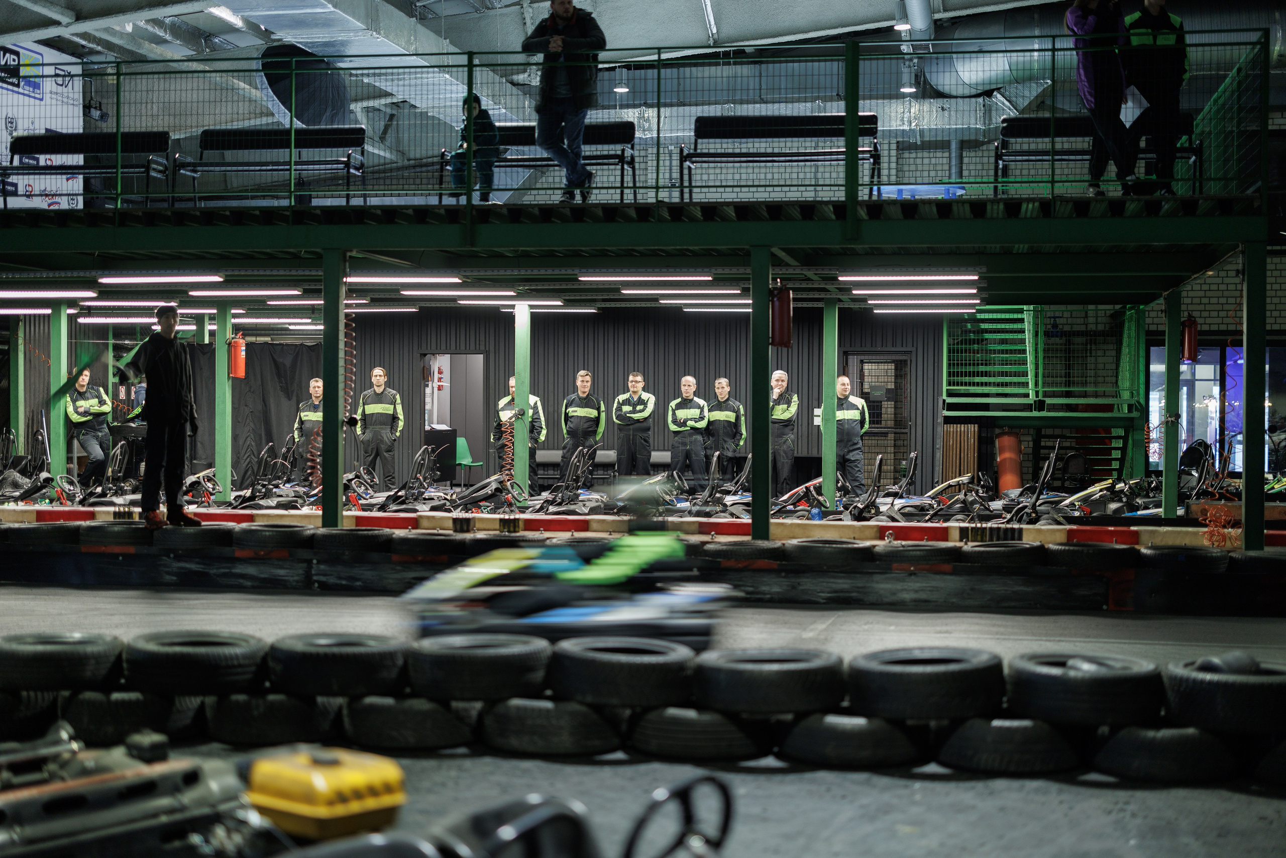 Turba karting hall — корпоративные соревнования. Контент для бизнеса в Екатеринбурге Полдень Медиа