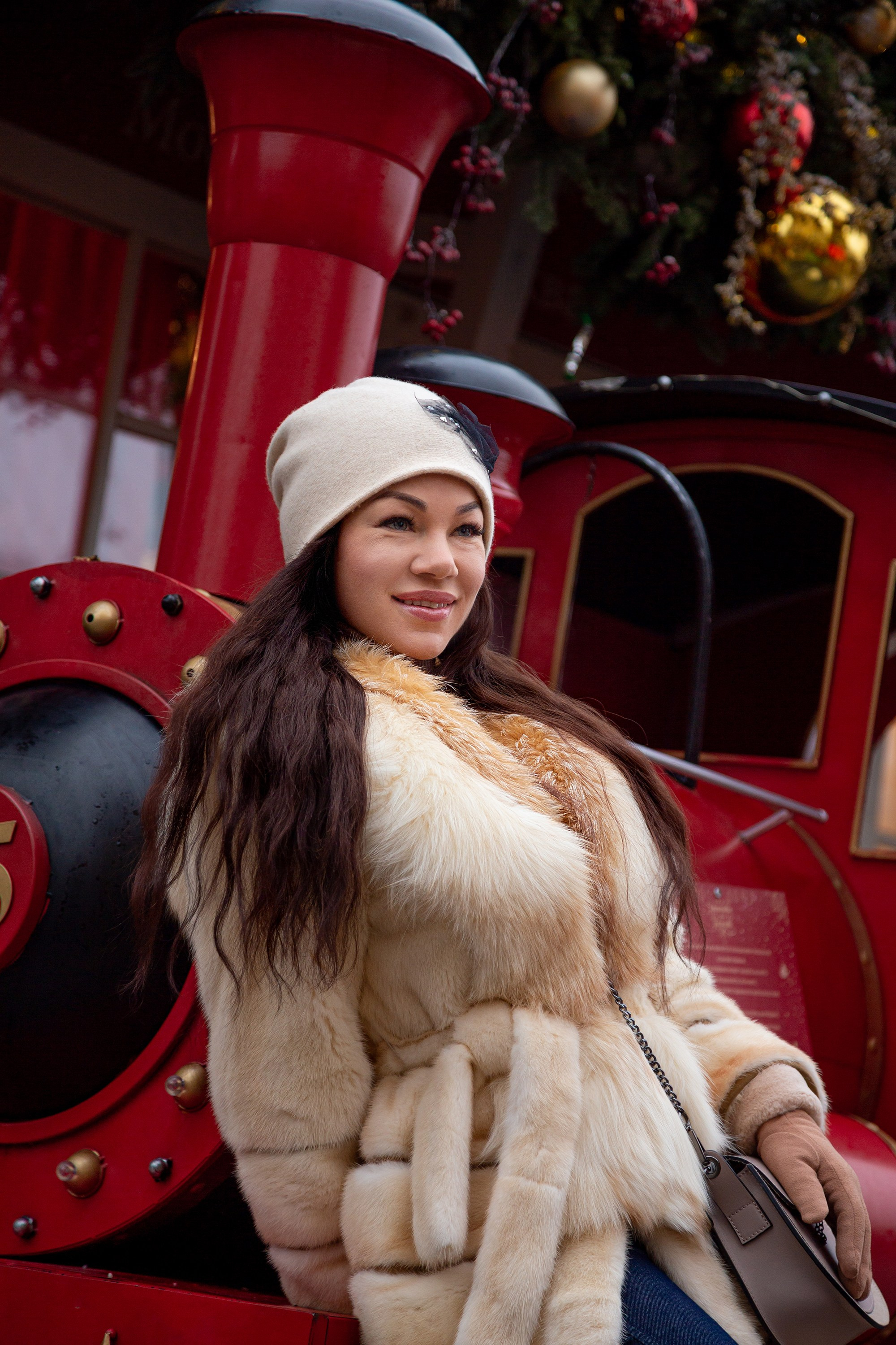 фотограф Анна Добрачёва, Анна Добрачева, фотосессия на красной площади, красная площадь, манежная площадь, зимняя фотосессия