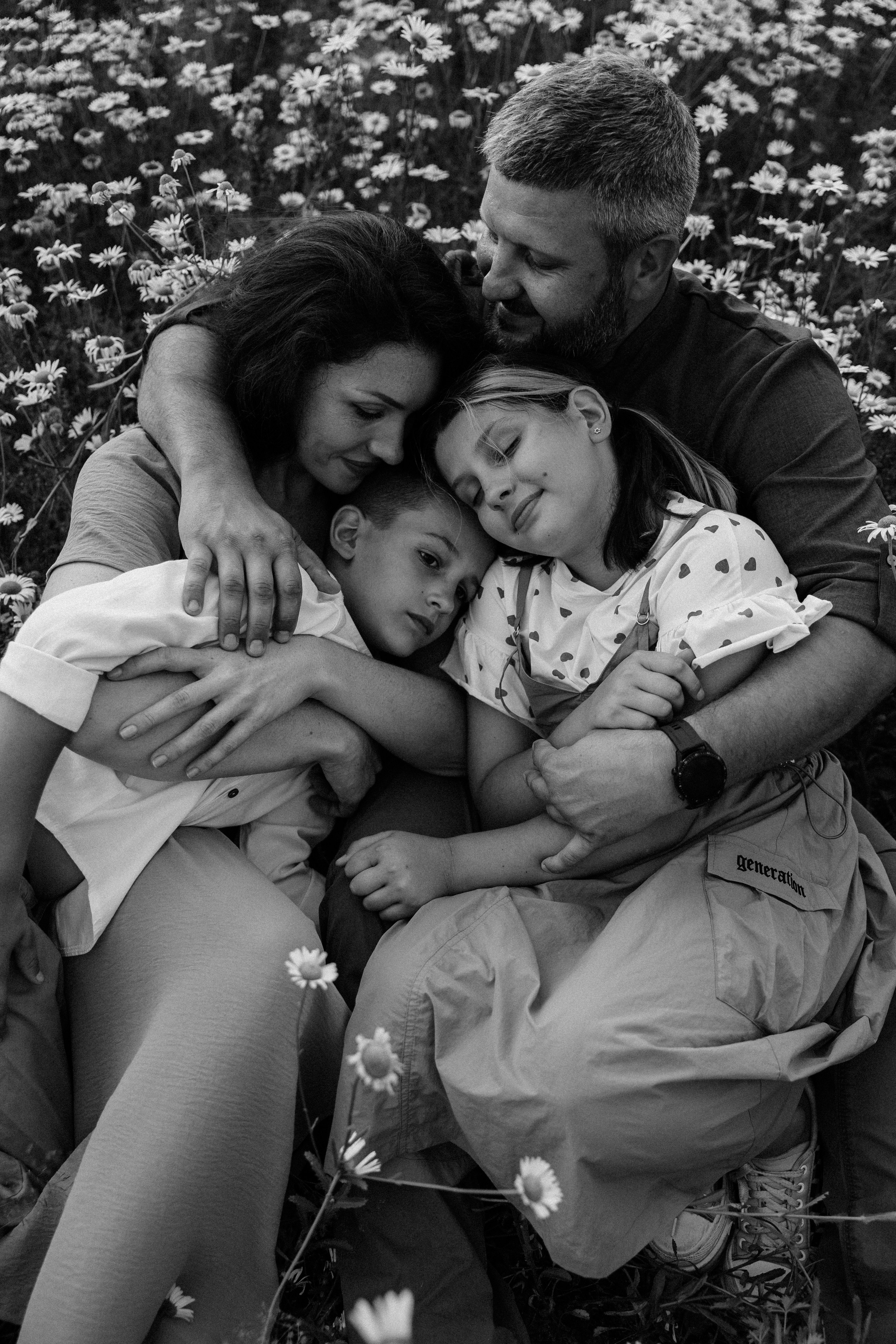 Ромашковое поле. Семейный и свадебный фотограф в Москве Вероника Жибинова