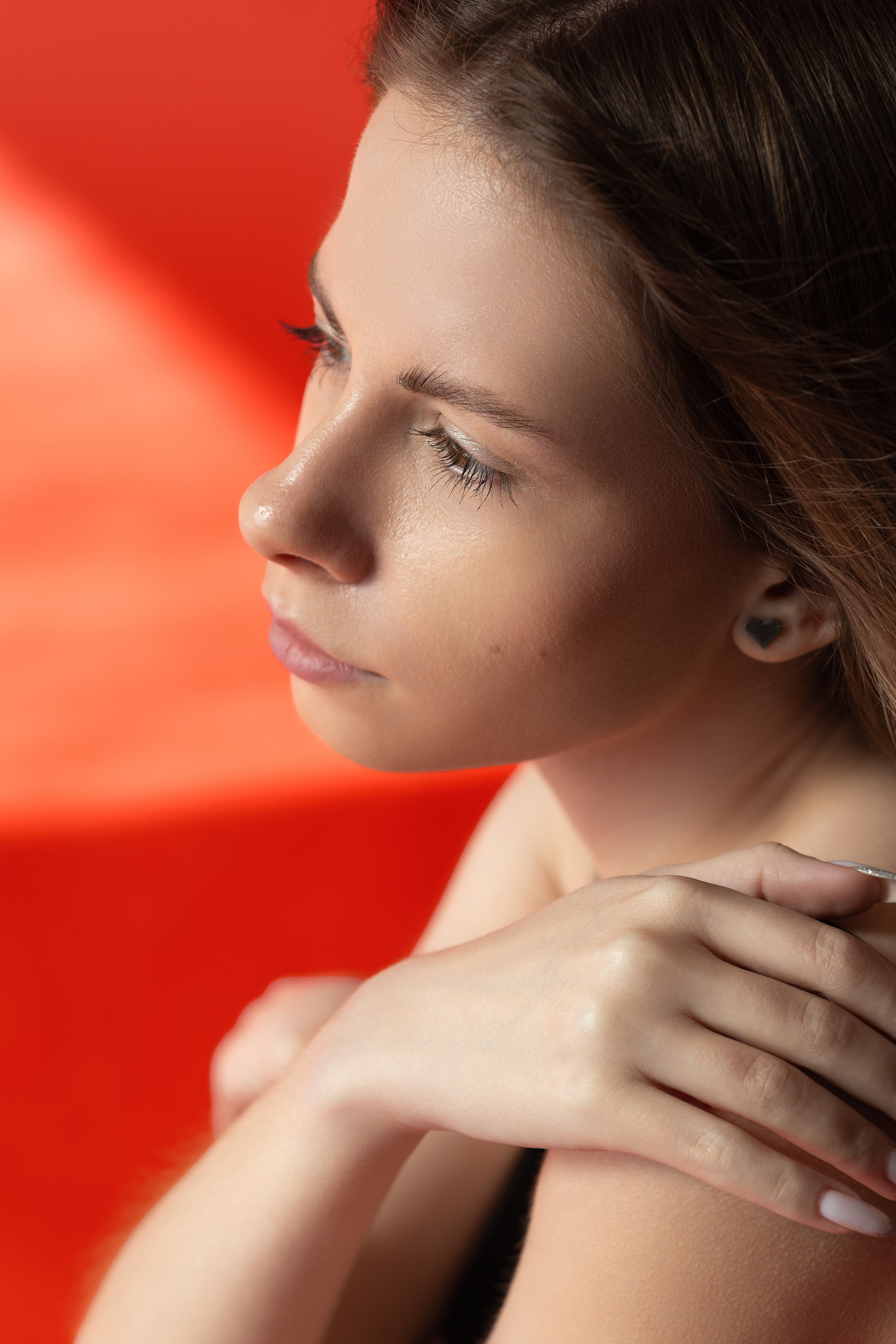 Женский портрет в студии. Фотограф Минск