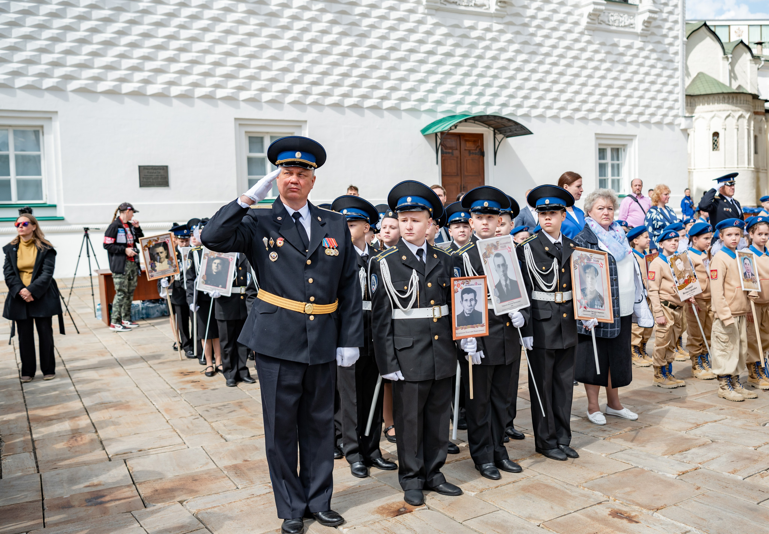 Фотосессия Присяги кадетов «Школа 1231 им. В. Д. Поленова». Детский и семейный фотограф г. Москва Оксана Катаджи