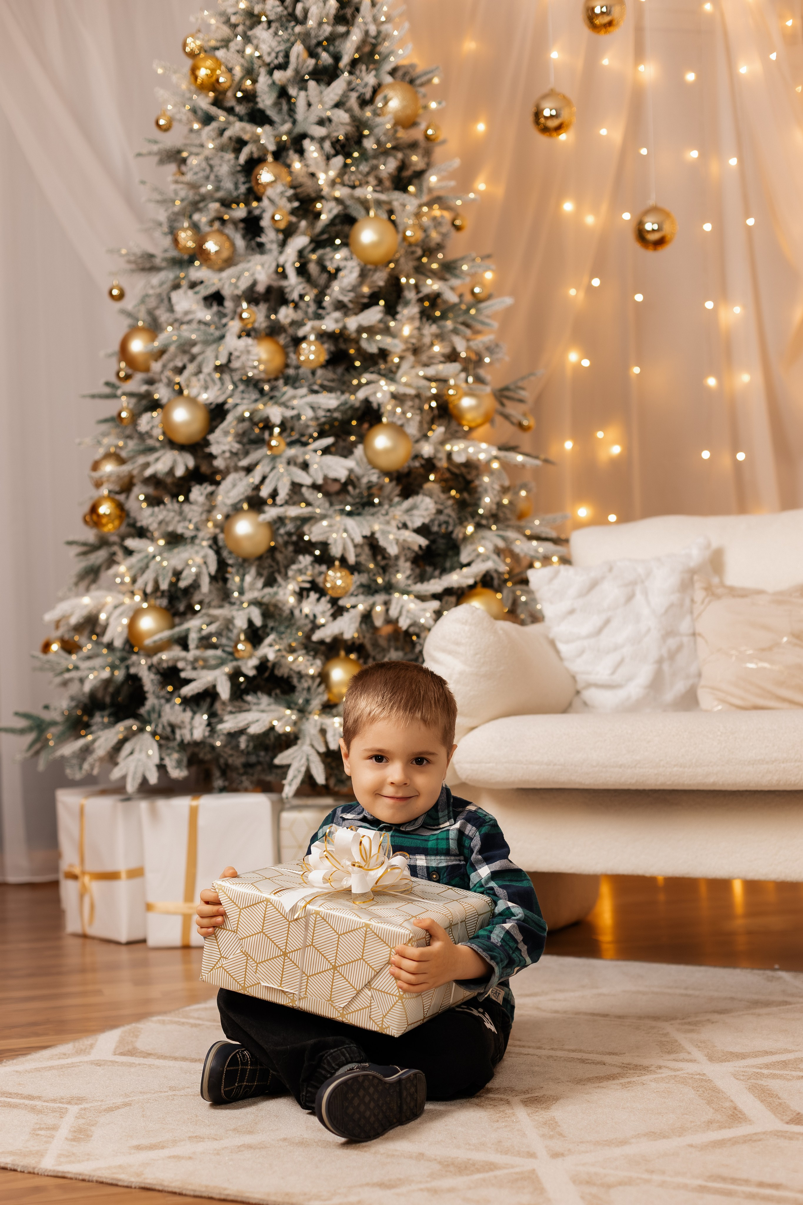 Новогодняя семейная съемка. Свадебный и семейный фотограф в Рязани Анастасия