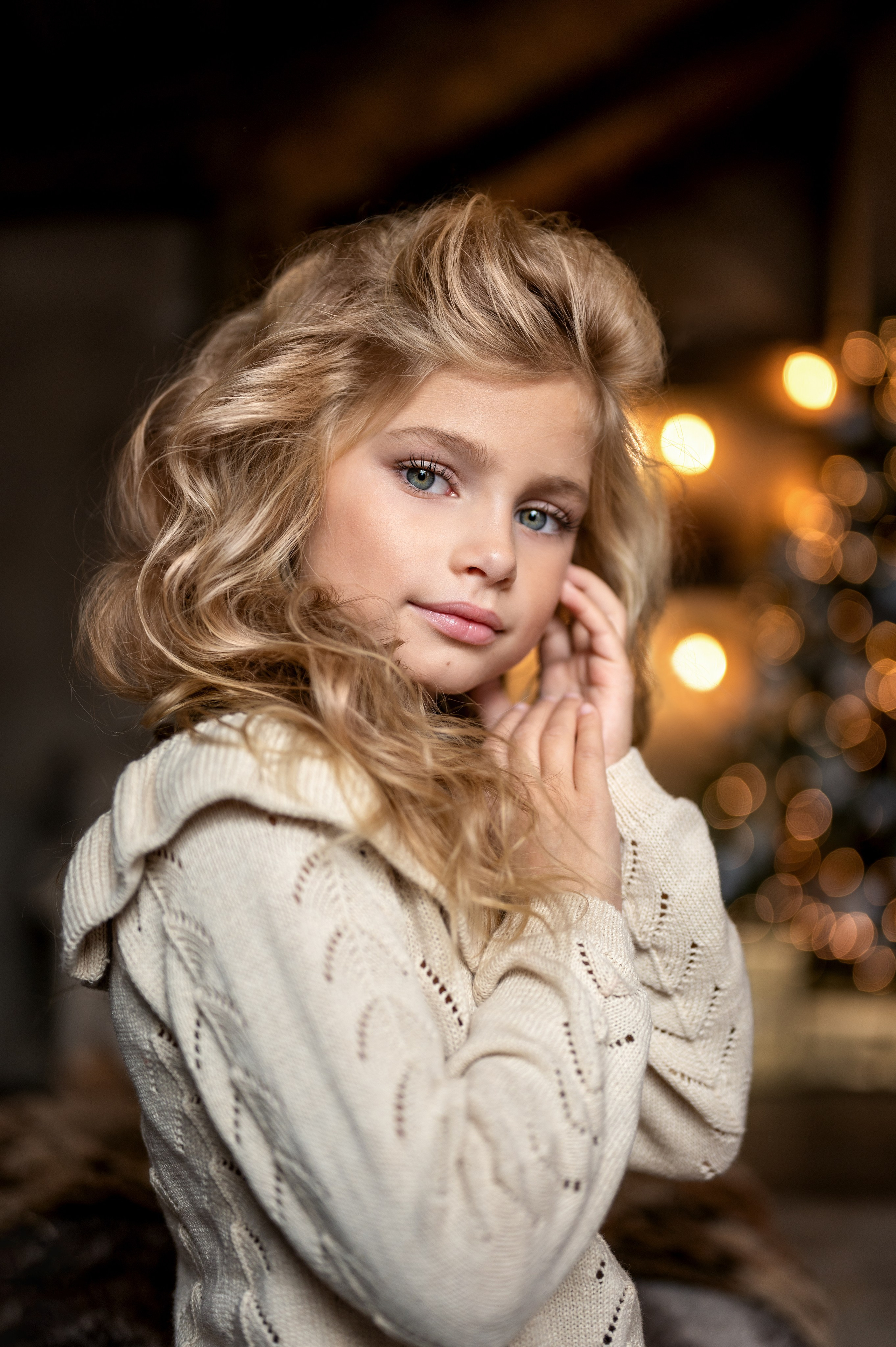 Новогодняя фотосессия Алины-Виктории. Фотограф Елена Сасс Москва