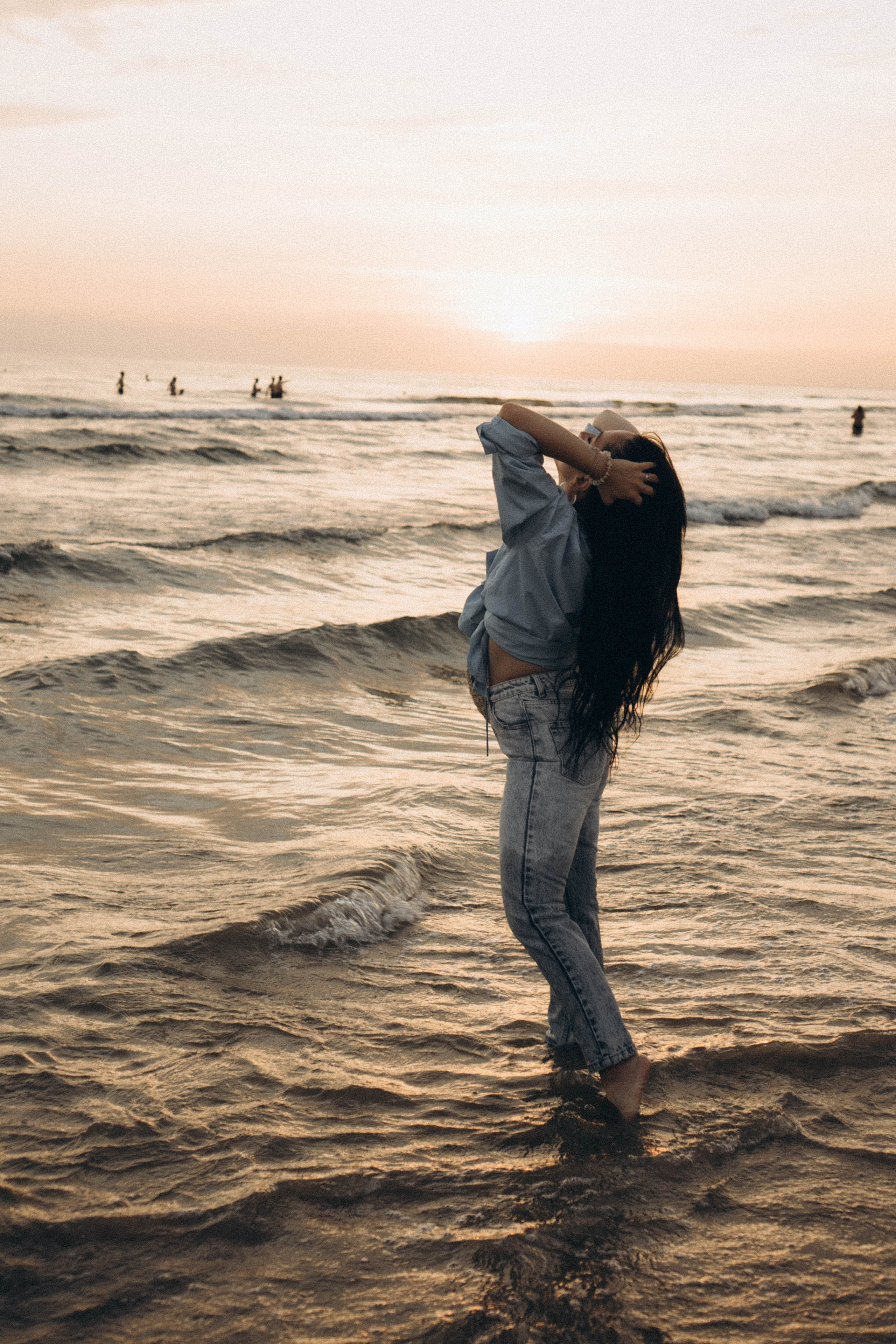 Июльский вечер на берегу черного моря. Профессиональный фотограф, Санкт-Петербург — Виктория Богомолова