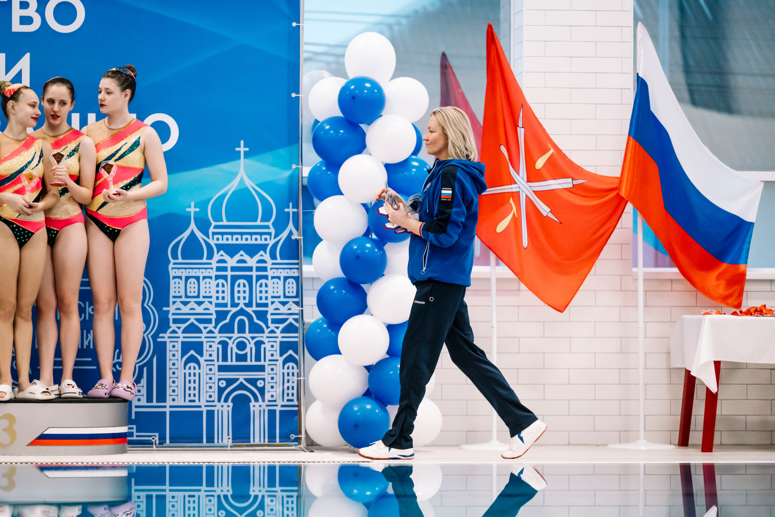 Открытое первенство ТО по синхронному плаванию. Декабрь, 2025. Спортивный фотограф в Туле и Тульской области. Файсханова Фото Спорт
