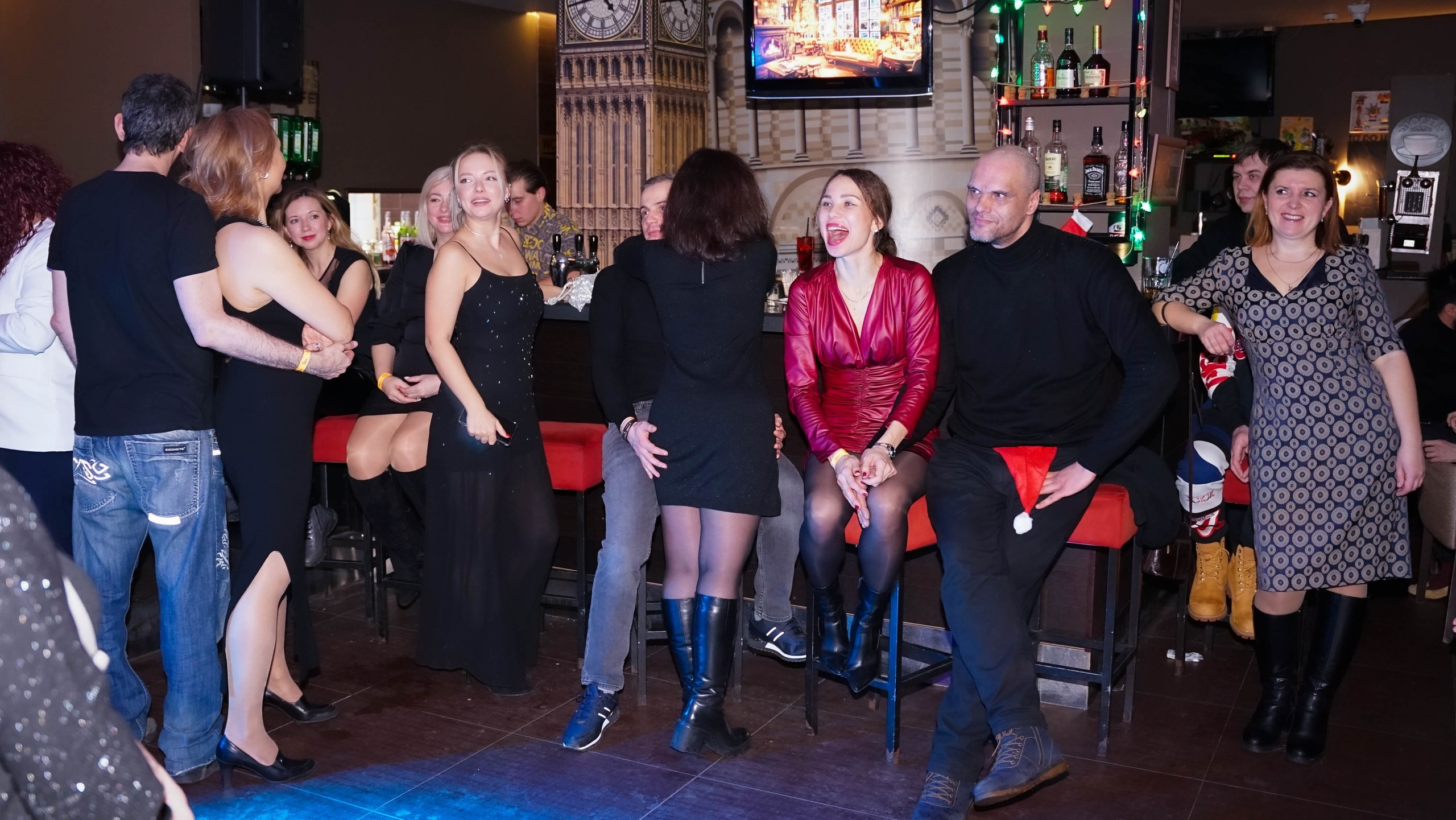 Новогодний корпоратив. Клубная вечеринка 23.12.23. Галерея Фантим