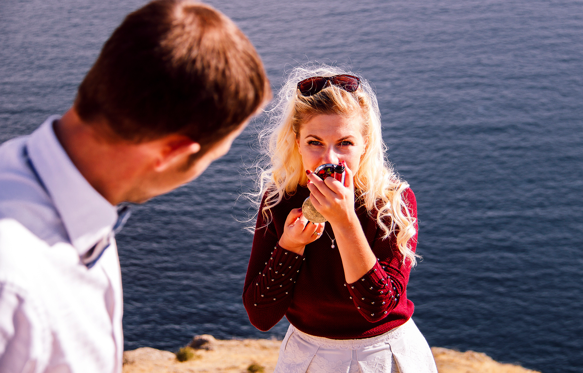 Анна и Володя в Балаклаве, Севастополь. Свадебный и семейный фотограф в Евпатории Зайцева Надежда