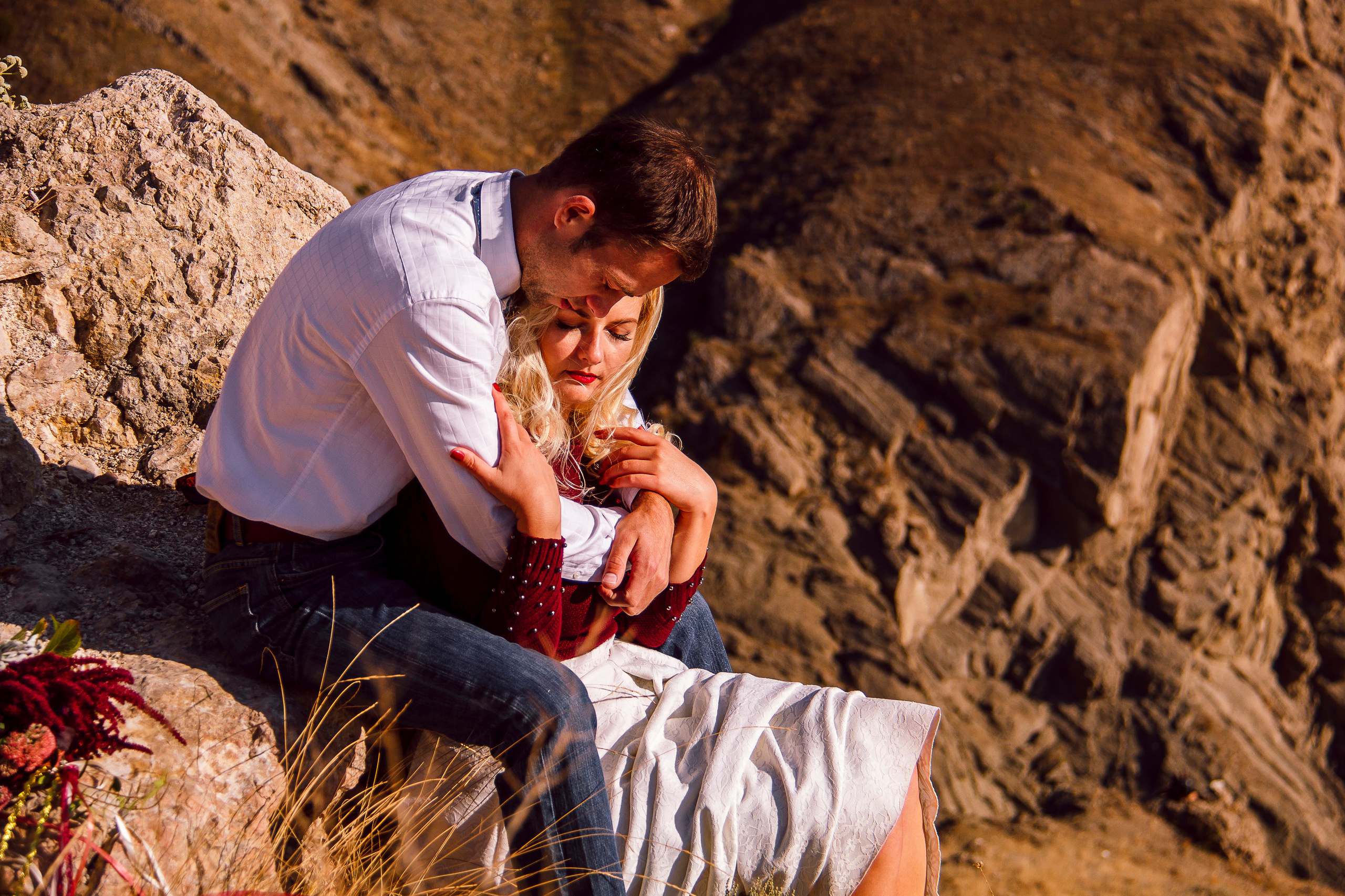 Анна и Володя в Балаклаве, Севастополь. Свадебный и семейный фотограф в Евпатории Зайцева Надежда