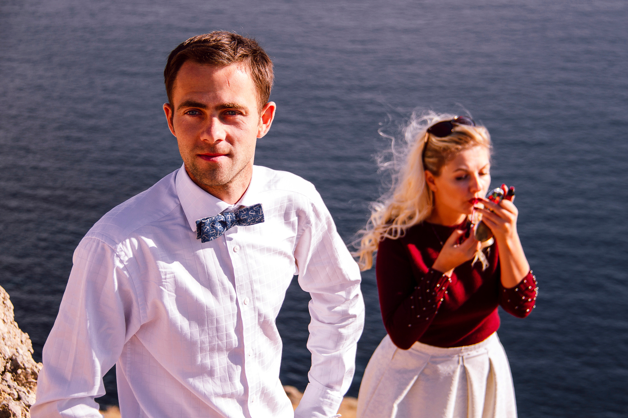 Анна и Володя в Балаклаве, Севастополь. Свадебный и семейный фотограф в Евпатории Зайцева Надежда