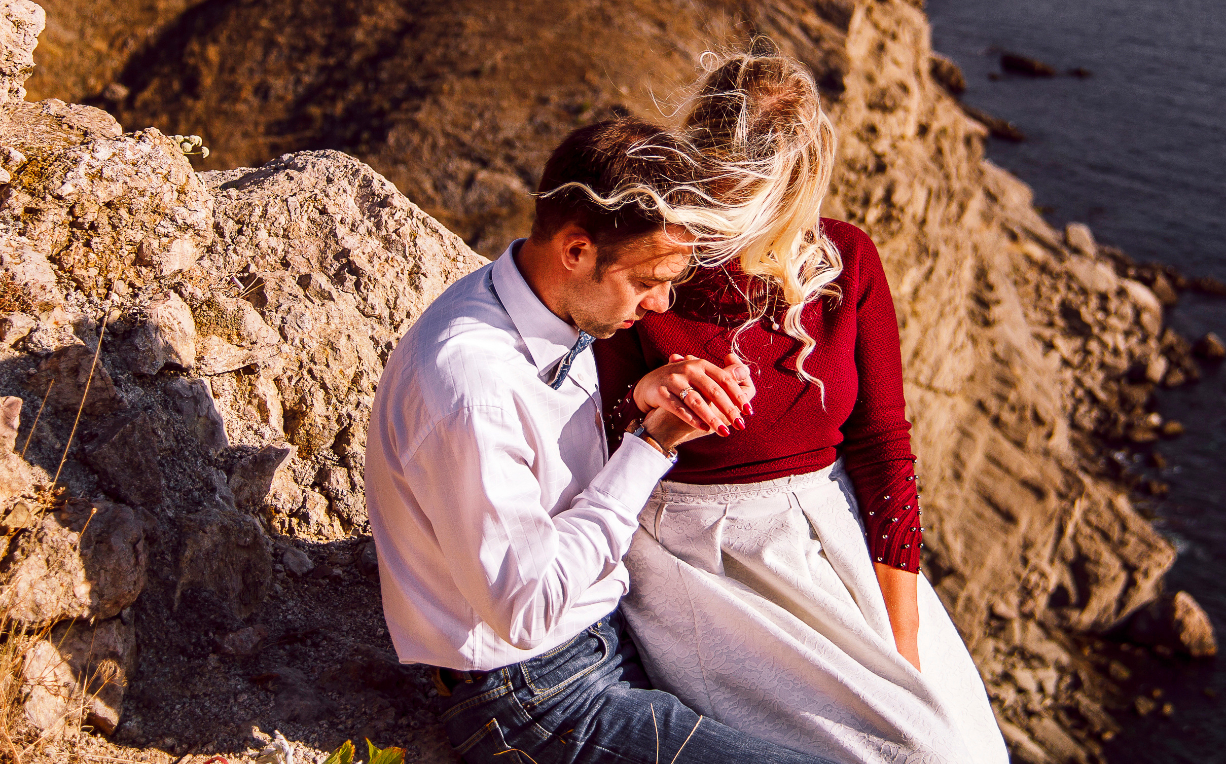 Анна и Володя в Балаклаве, Севастополь. Свадебный и семейный фотограф в Евпатории Зайцева Надежда
