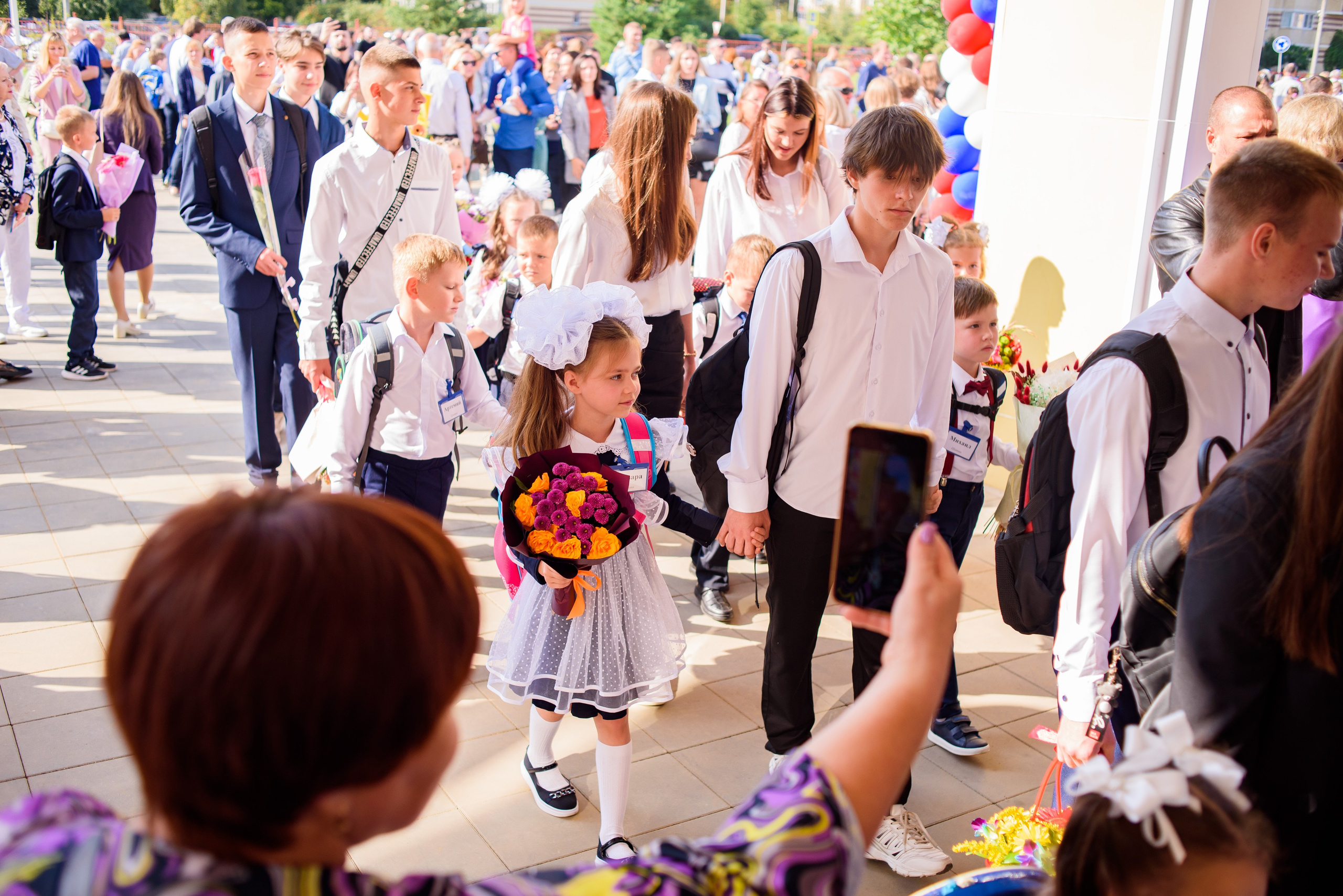 1-е сентября 2023. Фотограф Юлия Попова