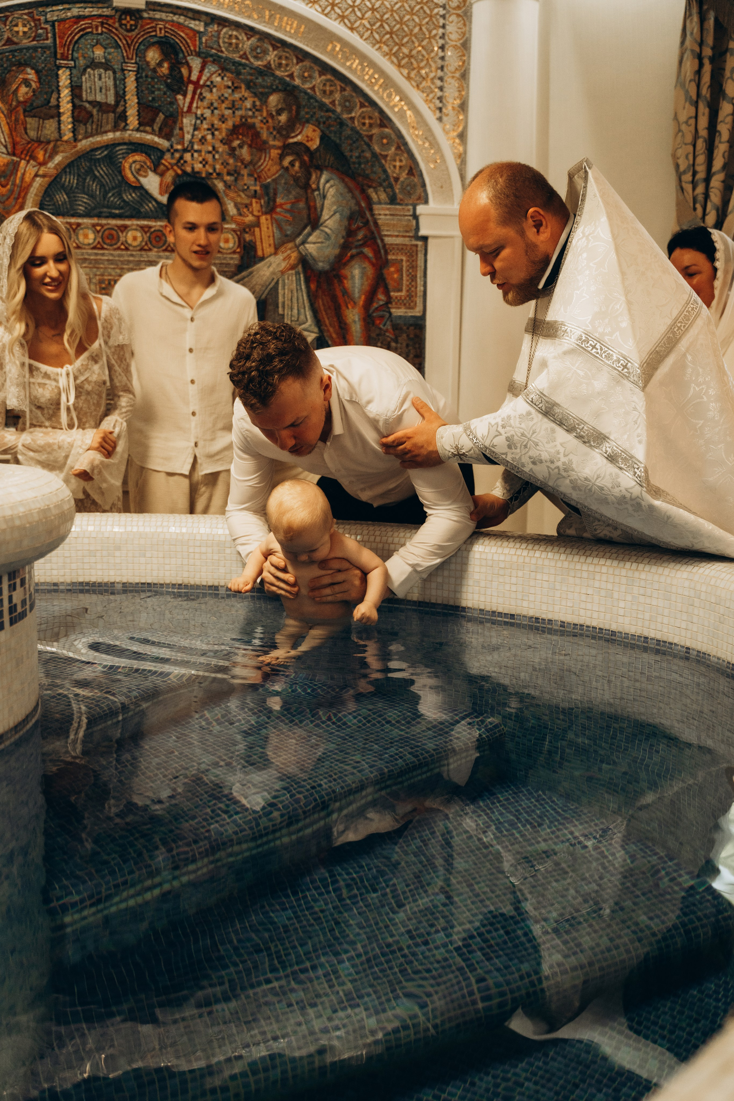 Крещение Тёмы. Фотограф Мария Миллс | Минск
