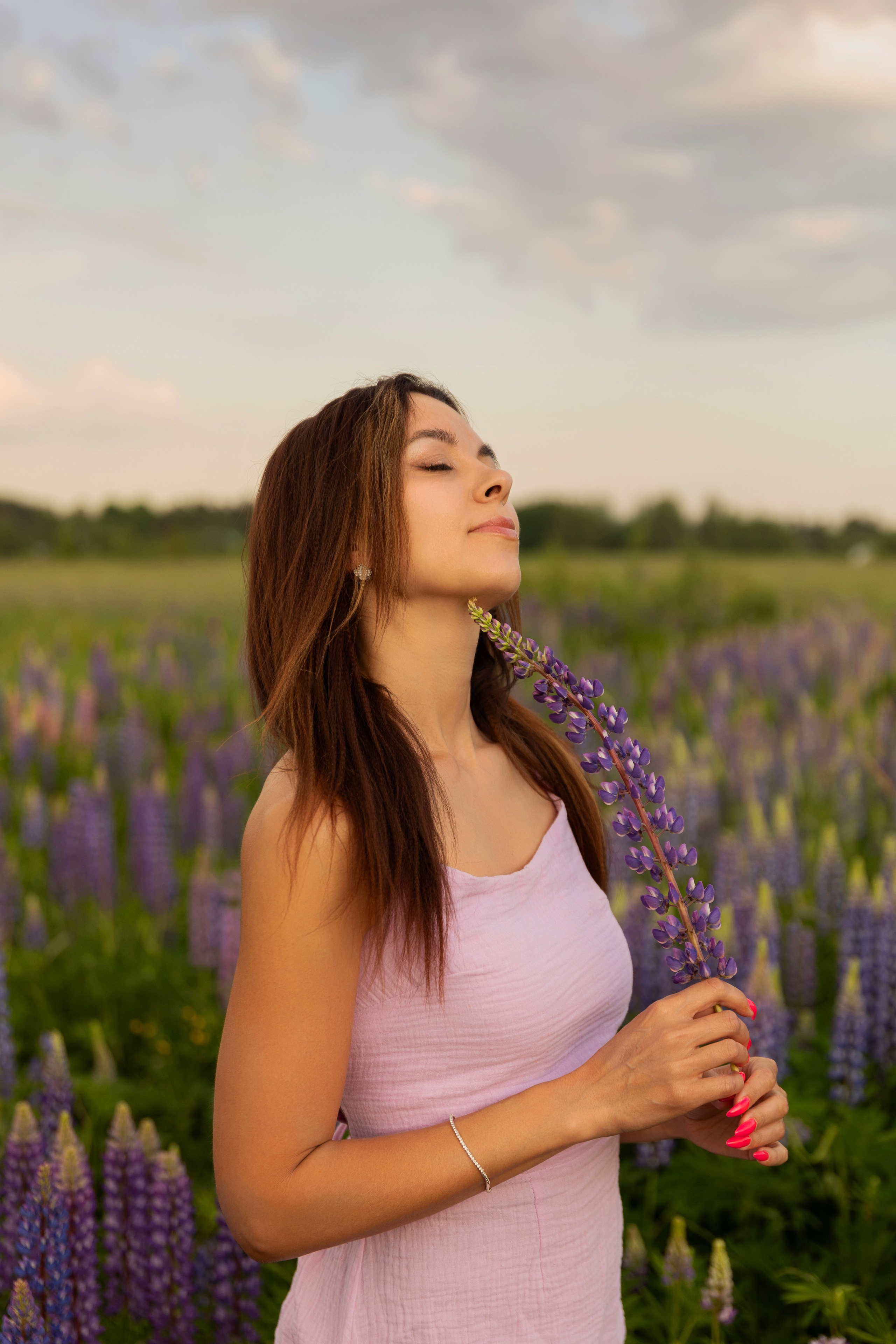 Фотосессия с люпинами. Семейный и свадебный фотограф в Санкт-Петербурге Татьяна Швыкова