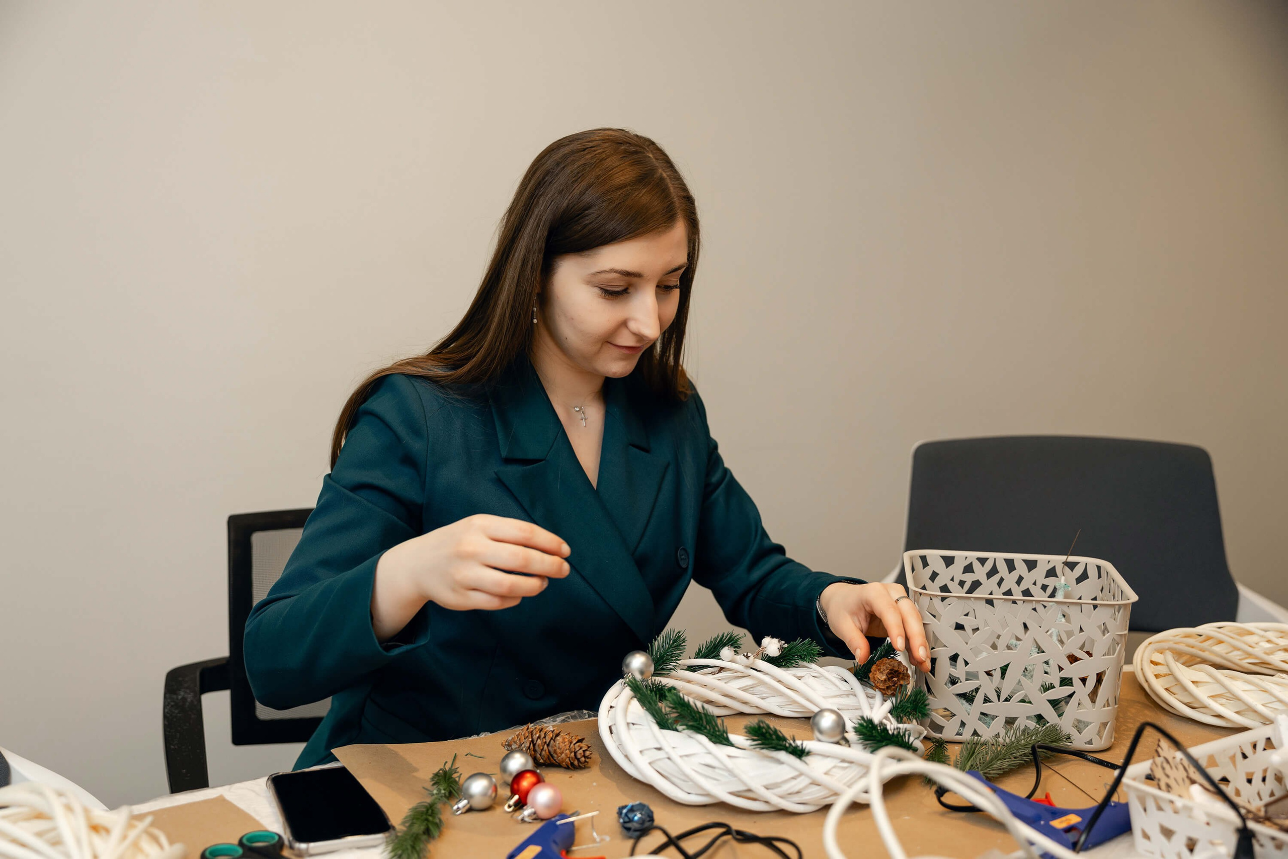 Газпром нефть. Новогодние мероприятия в офисе