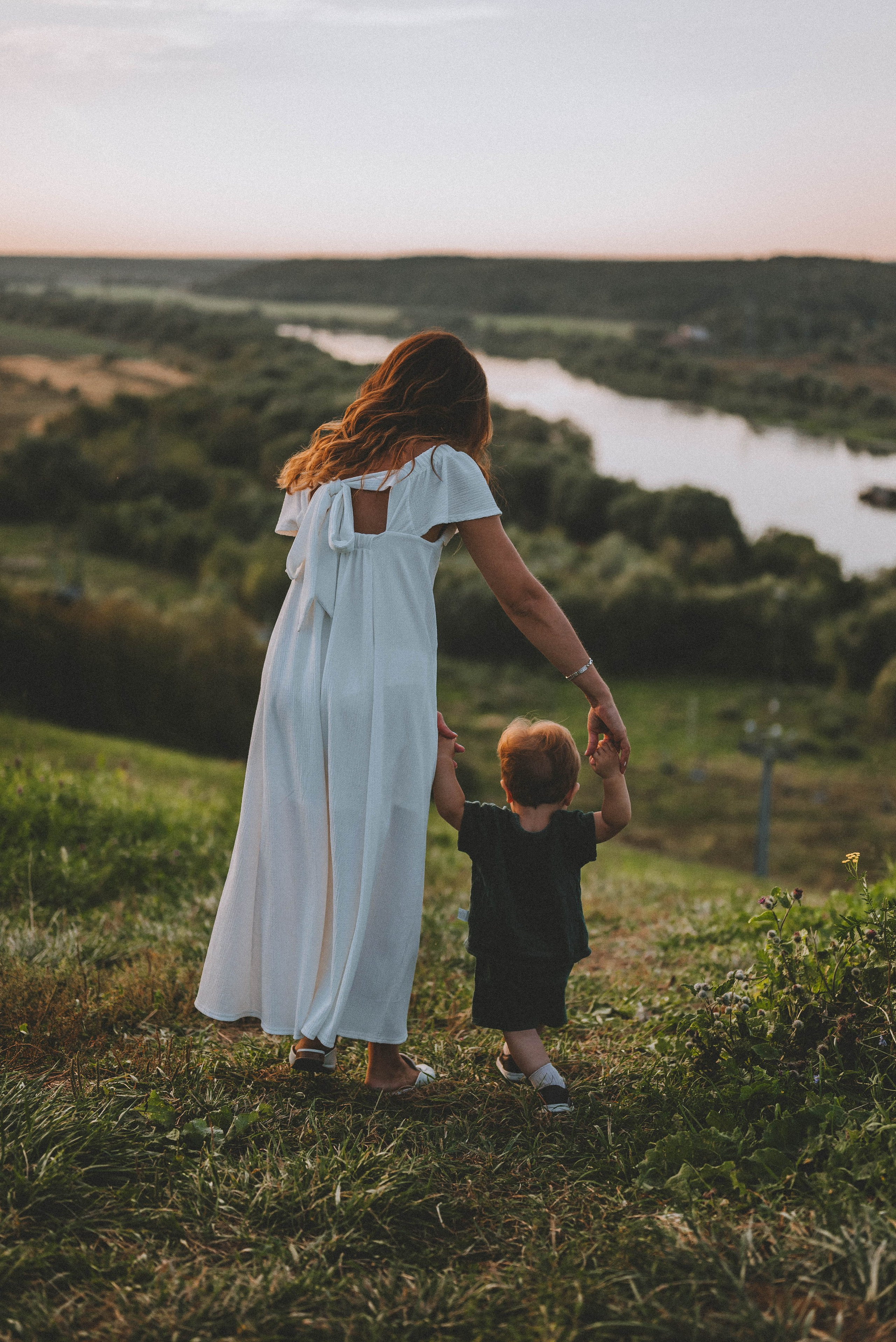 Лев с родителями на закате. Фотограф Кристина Пархоменко