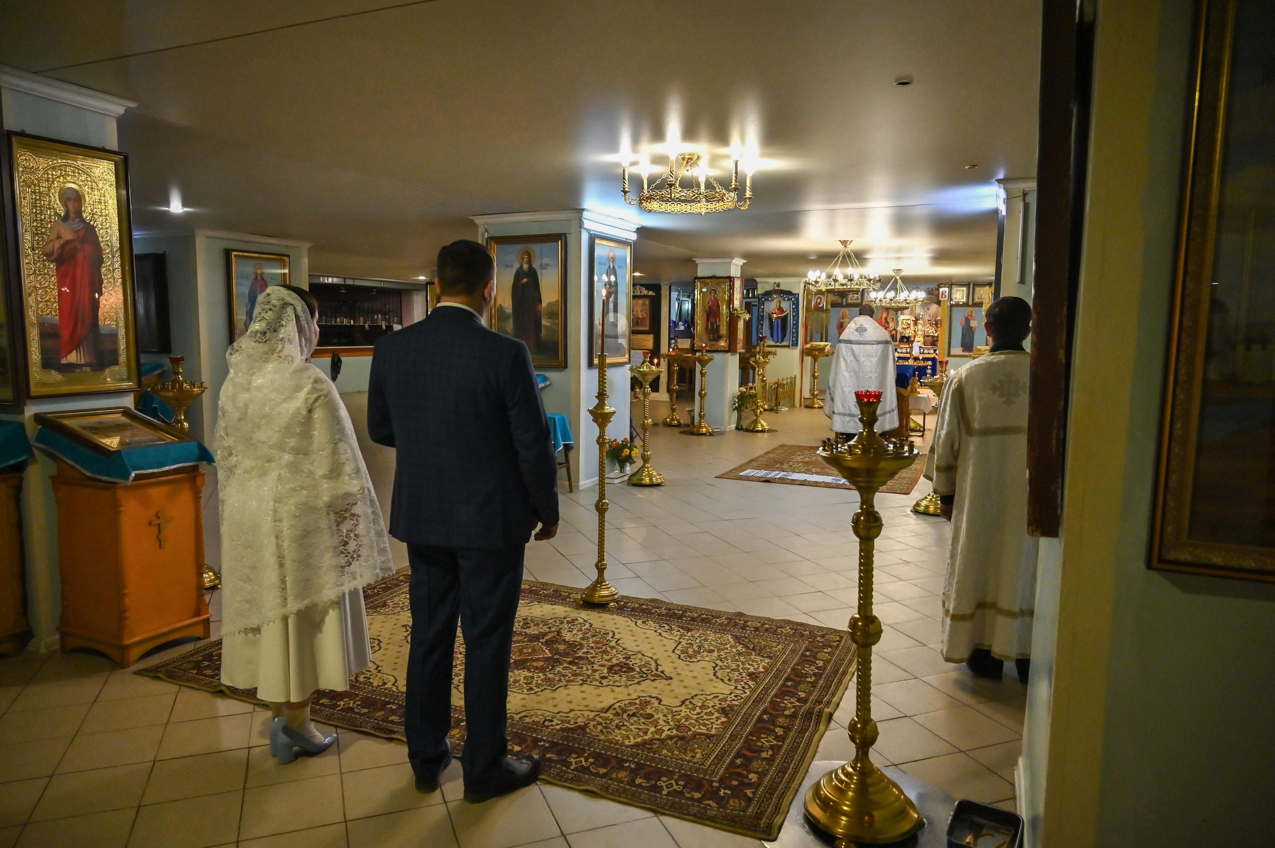 Венчание Андрей и Елена. Репортажный и свадебный фотограф в Липецке Иван Первойкин