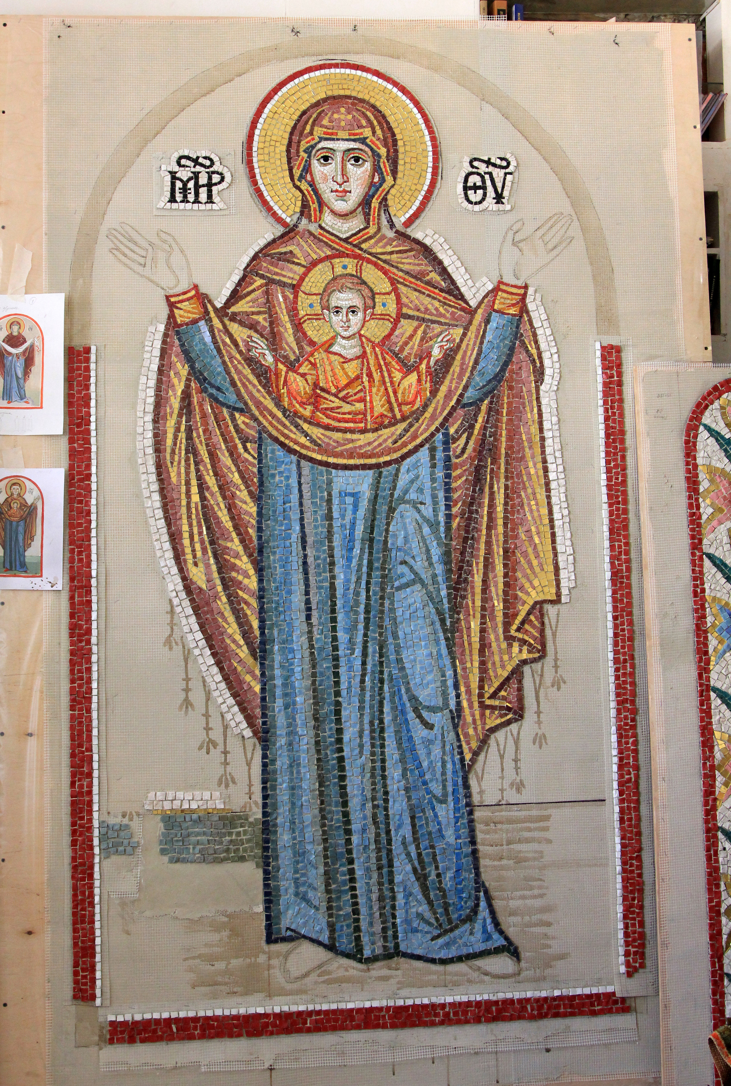 Знамение. Мозаичная мастерская ПОКРОВА