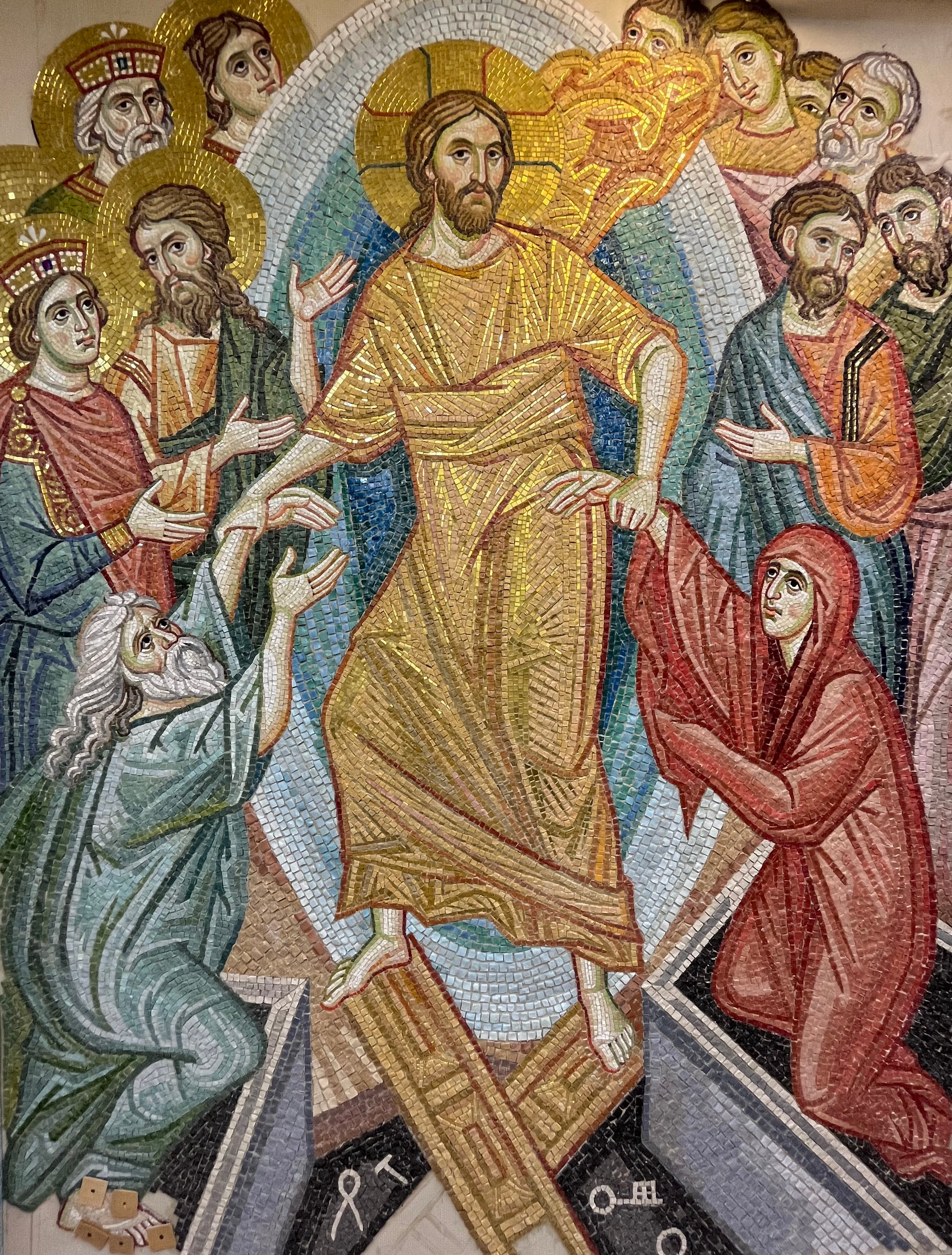 Воскресение. Мозаичная мастерская ПОКРОВА