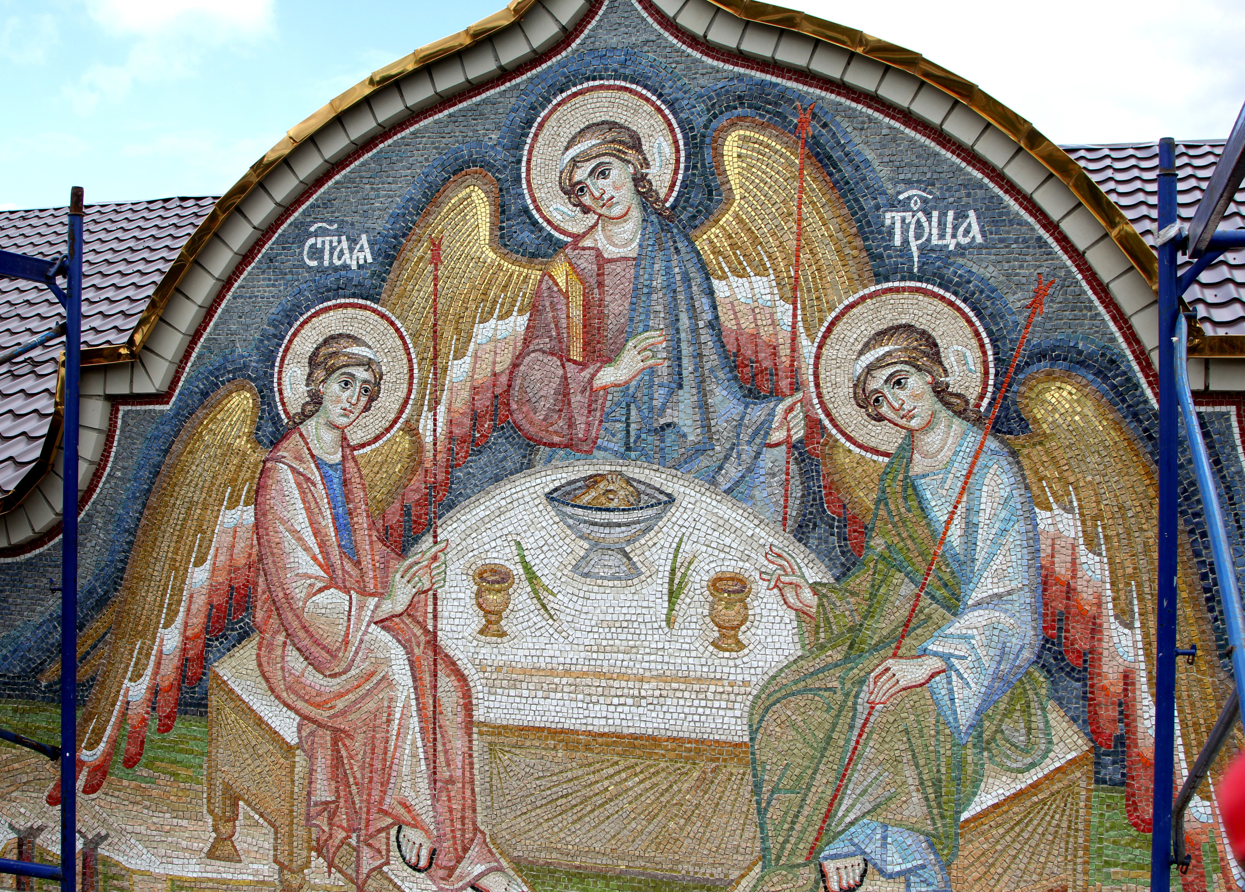 Троица. Мозаичная мастерская ПОКРОВА
