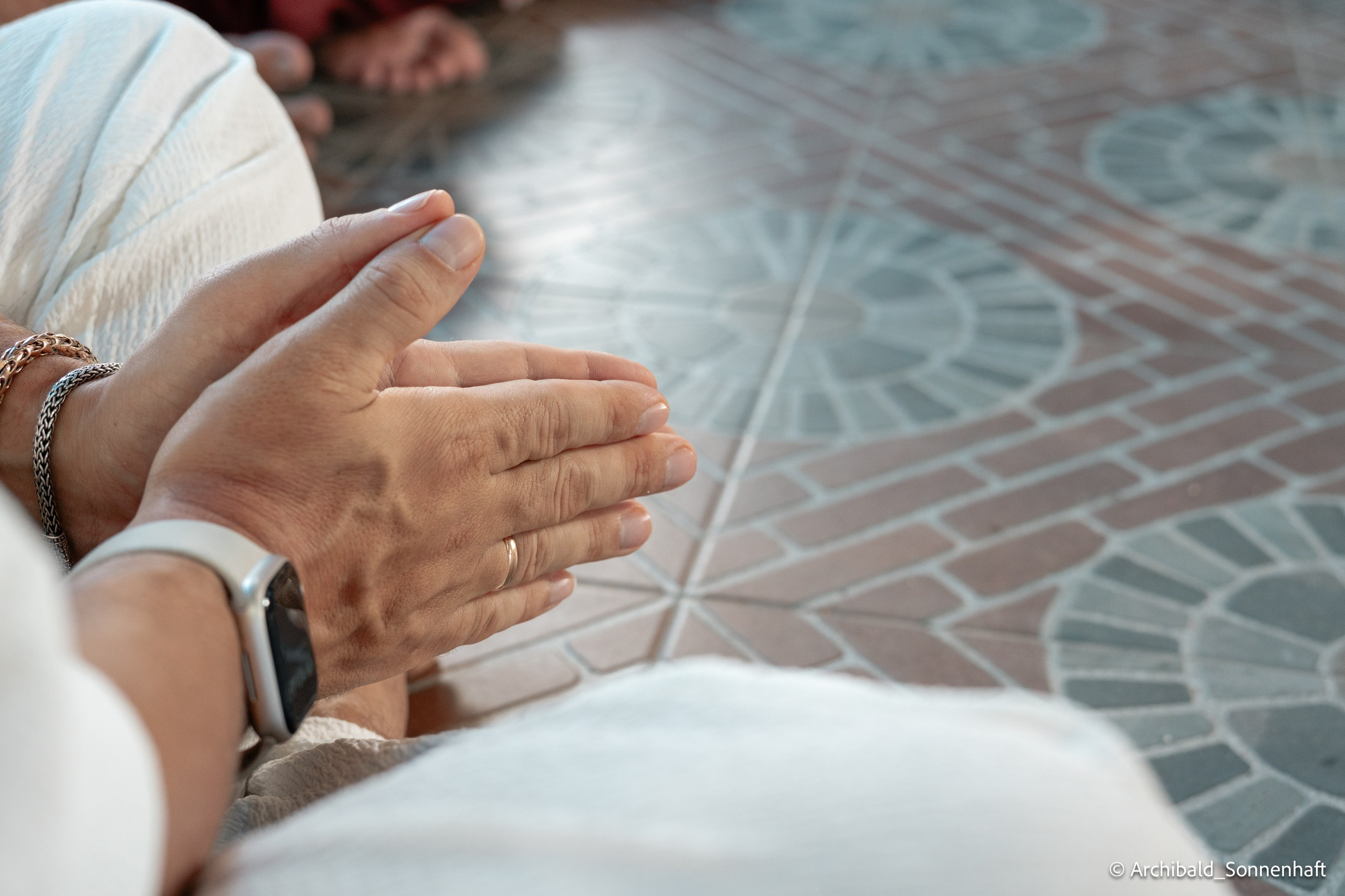 Thai monk. Photographer in Guangzhou, China. Archibald Sonnenhaft