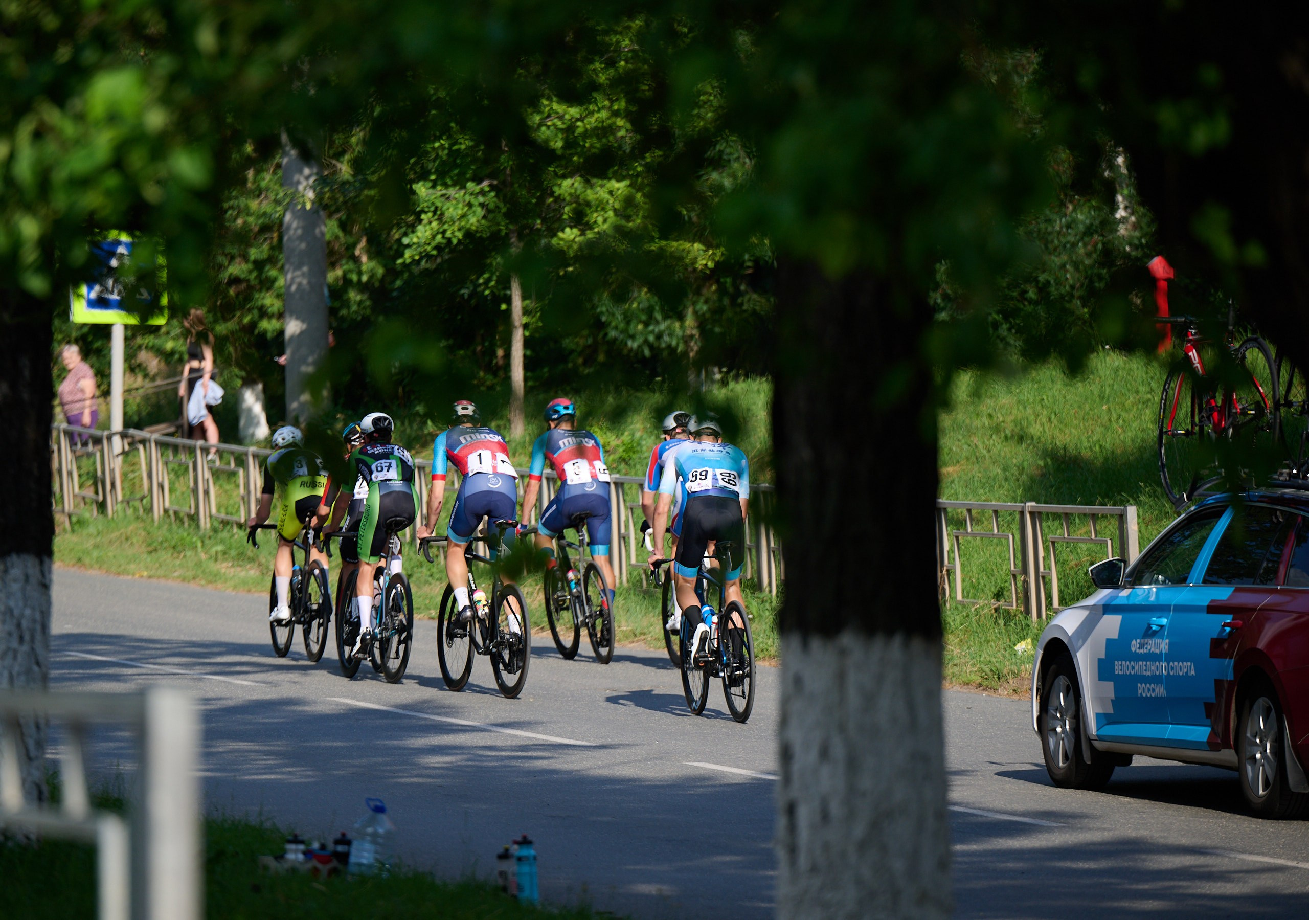 Международная многодневная гонка «Тур России». 4 этап. Воткинск 14.07. Спортивный репортажный фотограф в Ижевске Сергей Мерзляков