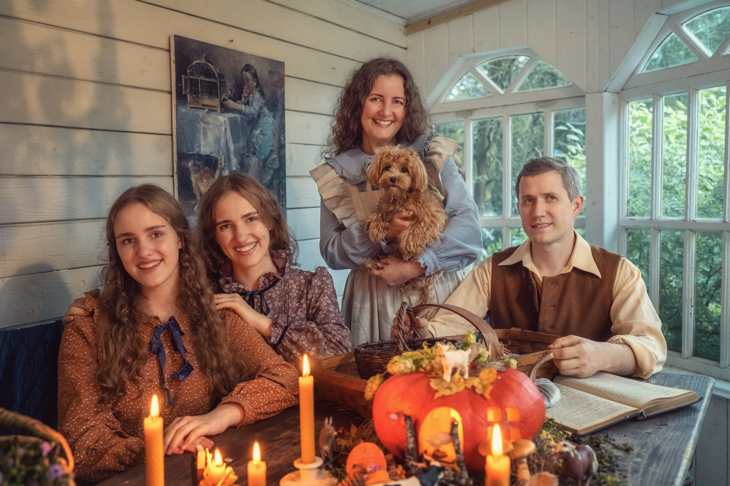 Семейные радости. Осень в Old New Home. Семейный фотограф Новая Рига (Звенигород, Истра) Евгения Литовченко