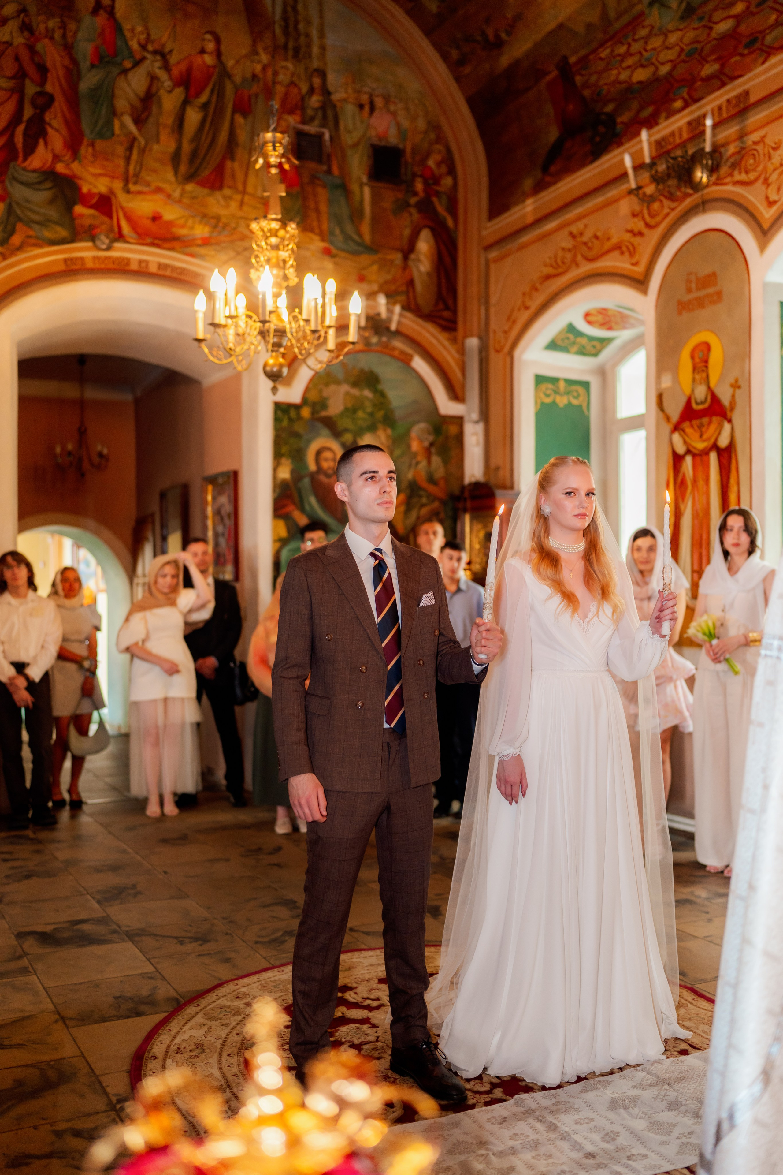 Денис и Надежда. Венчание + свадебный банкет. Свадебный фотограф Москва