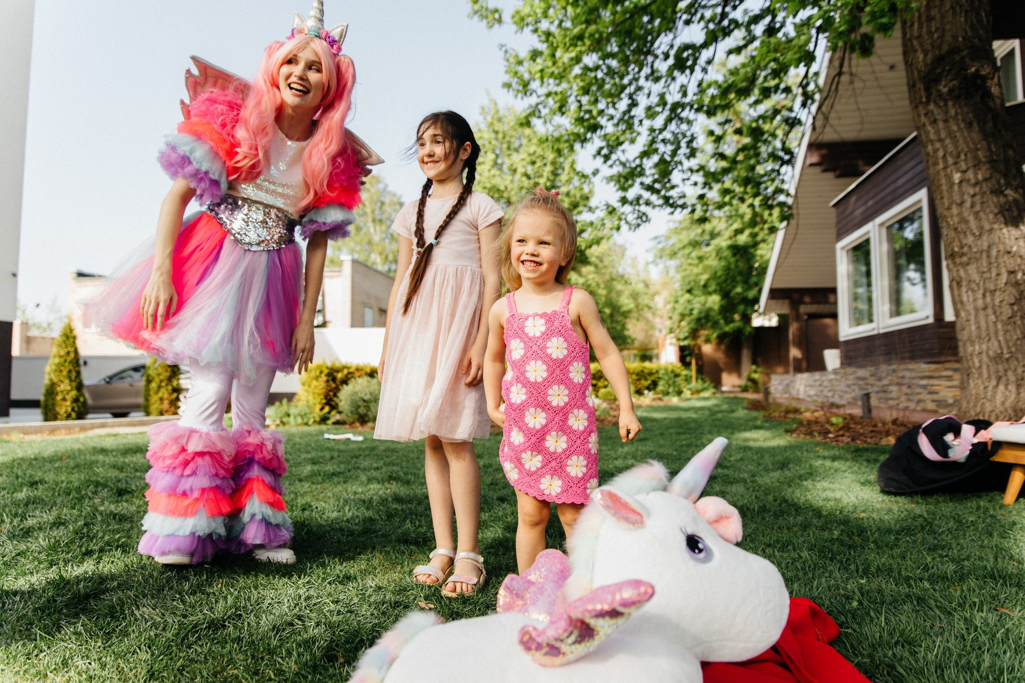 День рождения на заднем дворе. Семейный фотограф в Самаре Елена Ефимова