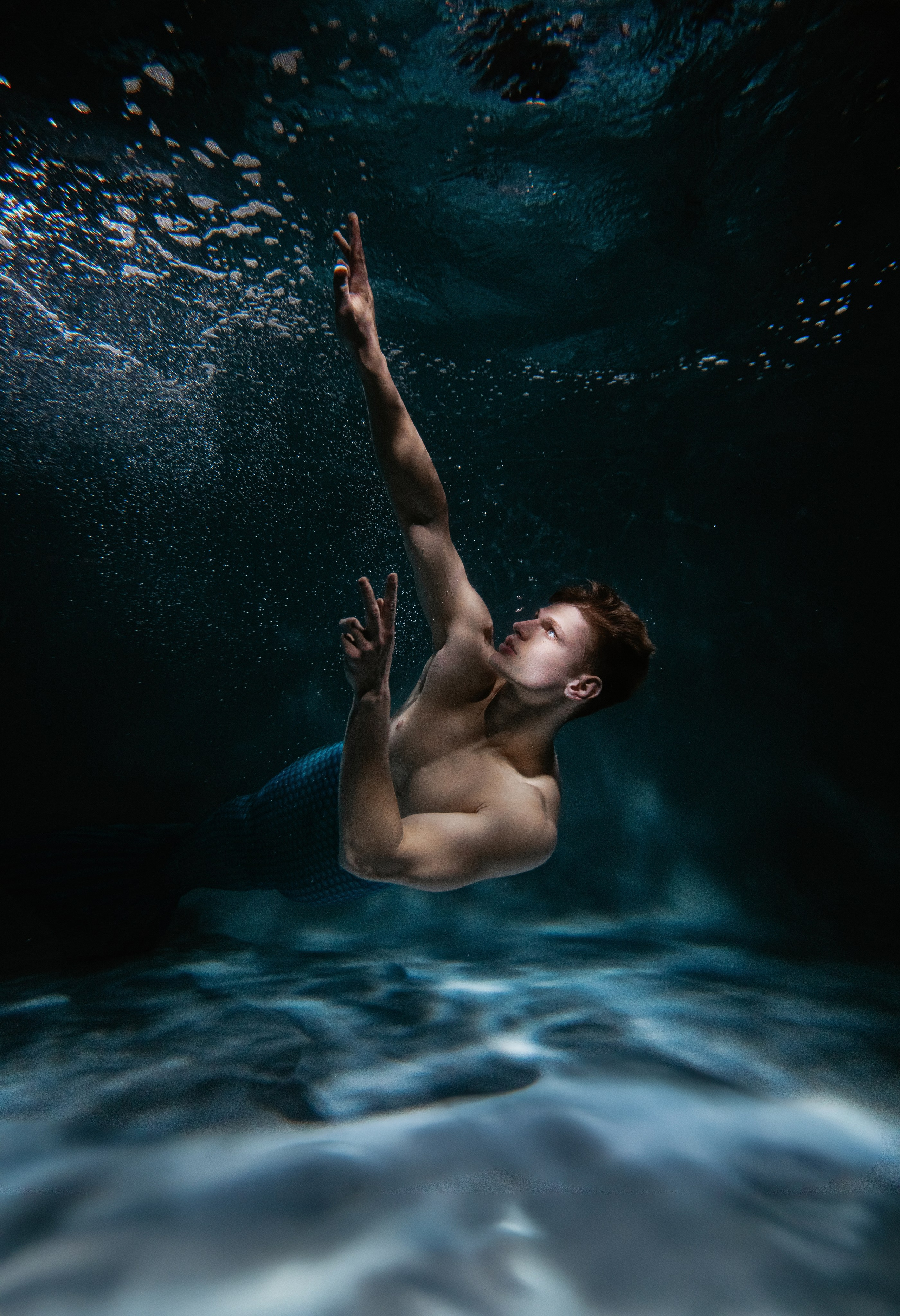 Подводная съемка для модели из Санкт-Петербурга. Фотограф Москва Жуковский Раменское