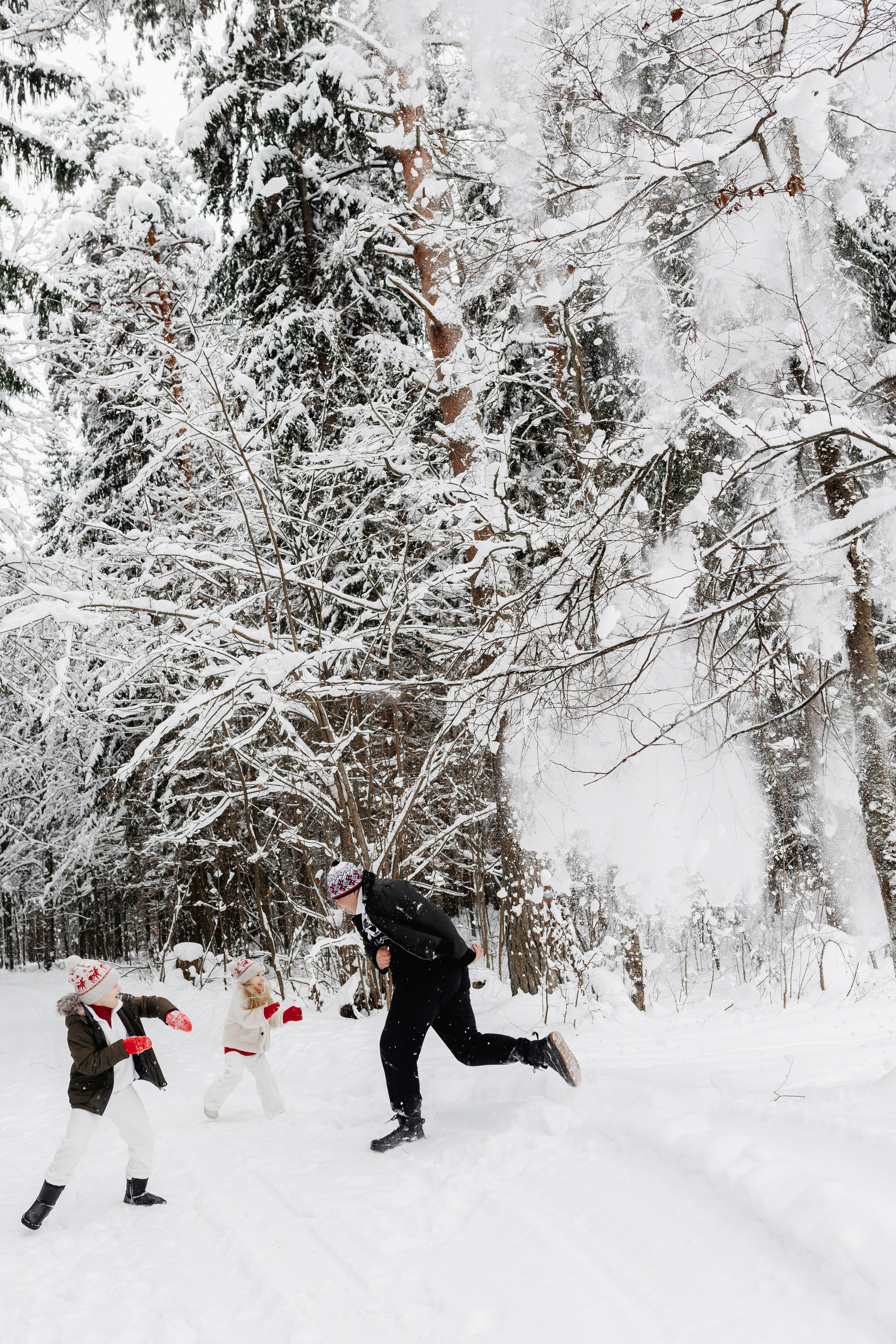 Зимняя фотосессия в лесу. Свадебный и семейный фотограф Витебск, Минск, Андрей Павлов
