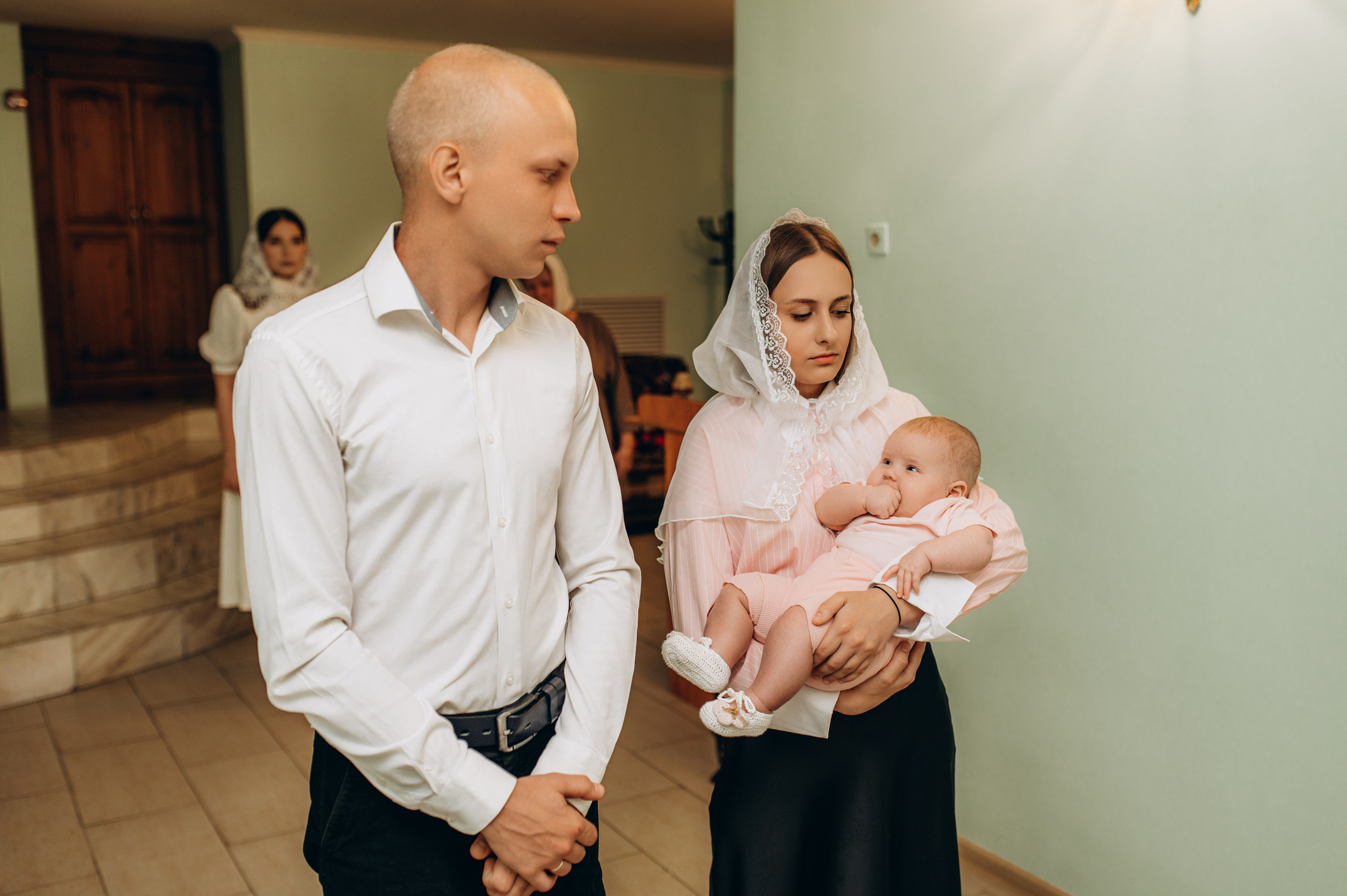 Таинство крещения. Свадебный и семейный фотограф в город Курске Алина Гайдукова