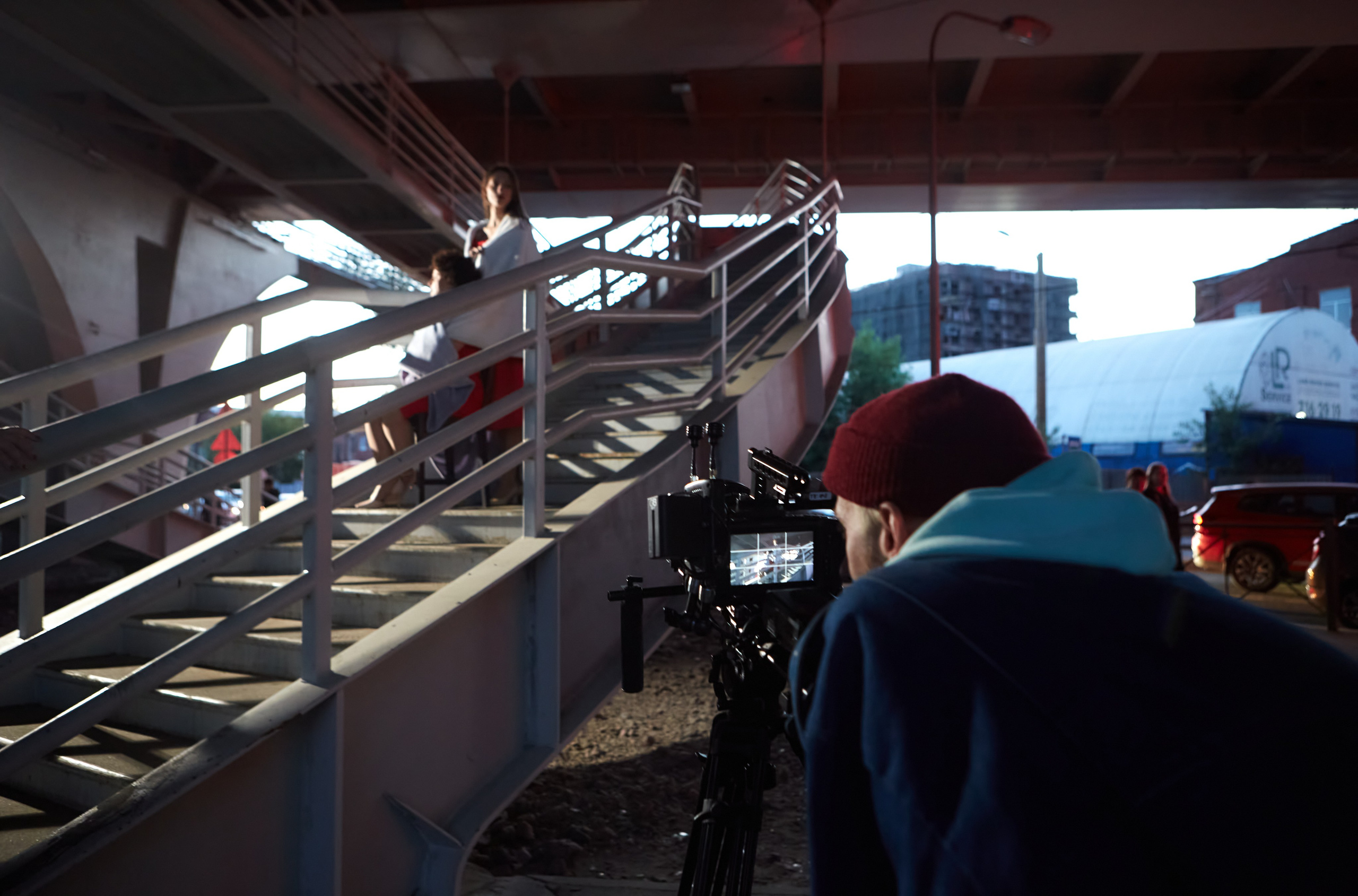 Backstage. Visual artist Konstantin KoT