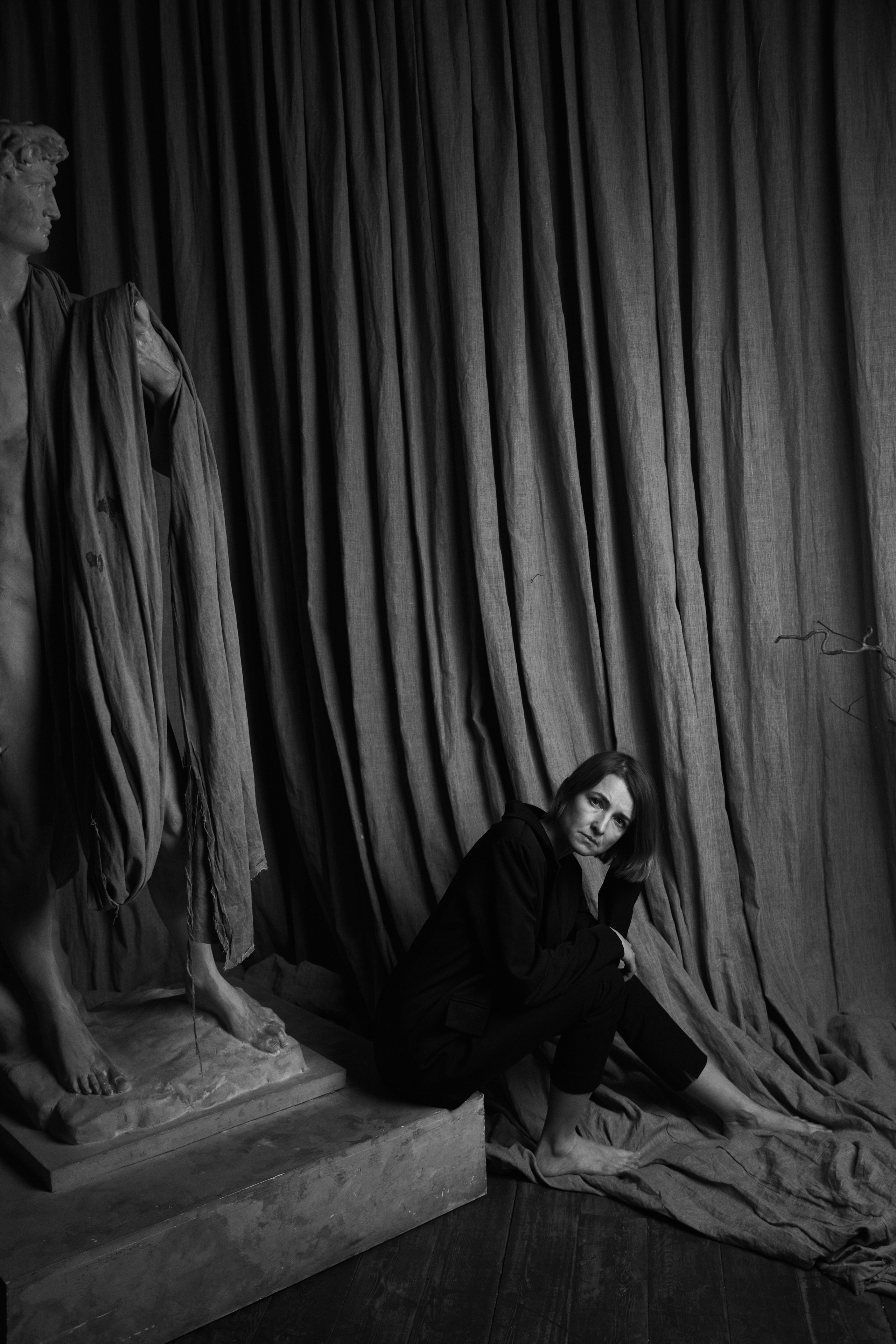 Женский портрет — фотосессия в студии. Анна Потявина. Фотограф Москва