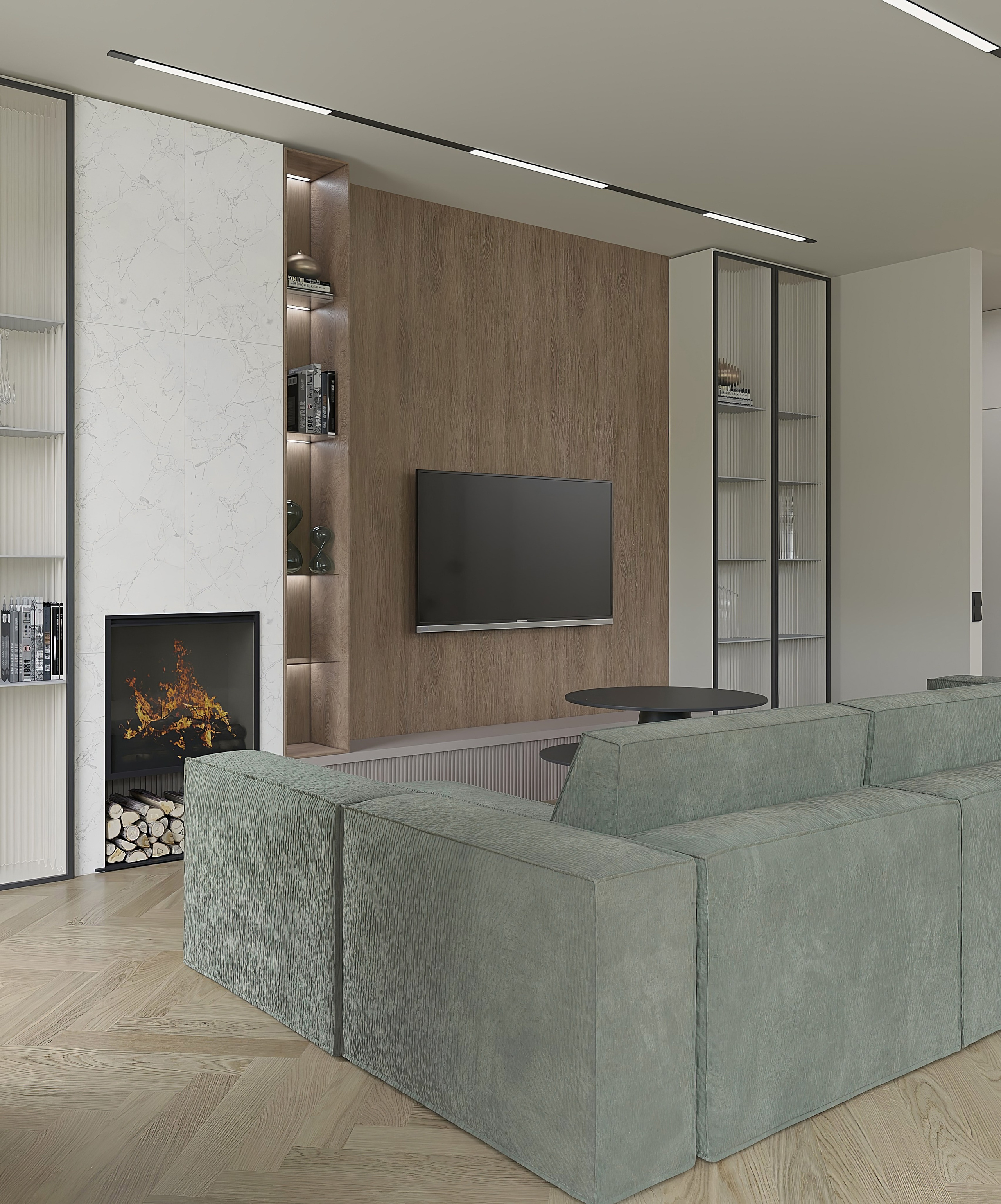 ДП Лесной городок. Дизайнер интерьера Марина Брынковян