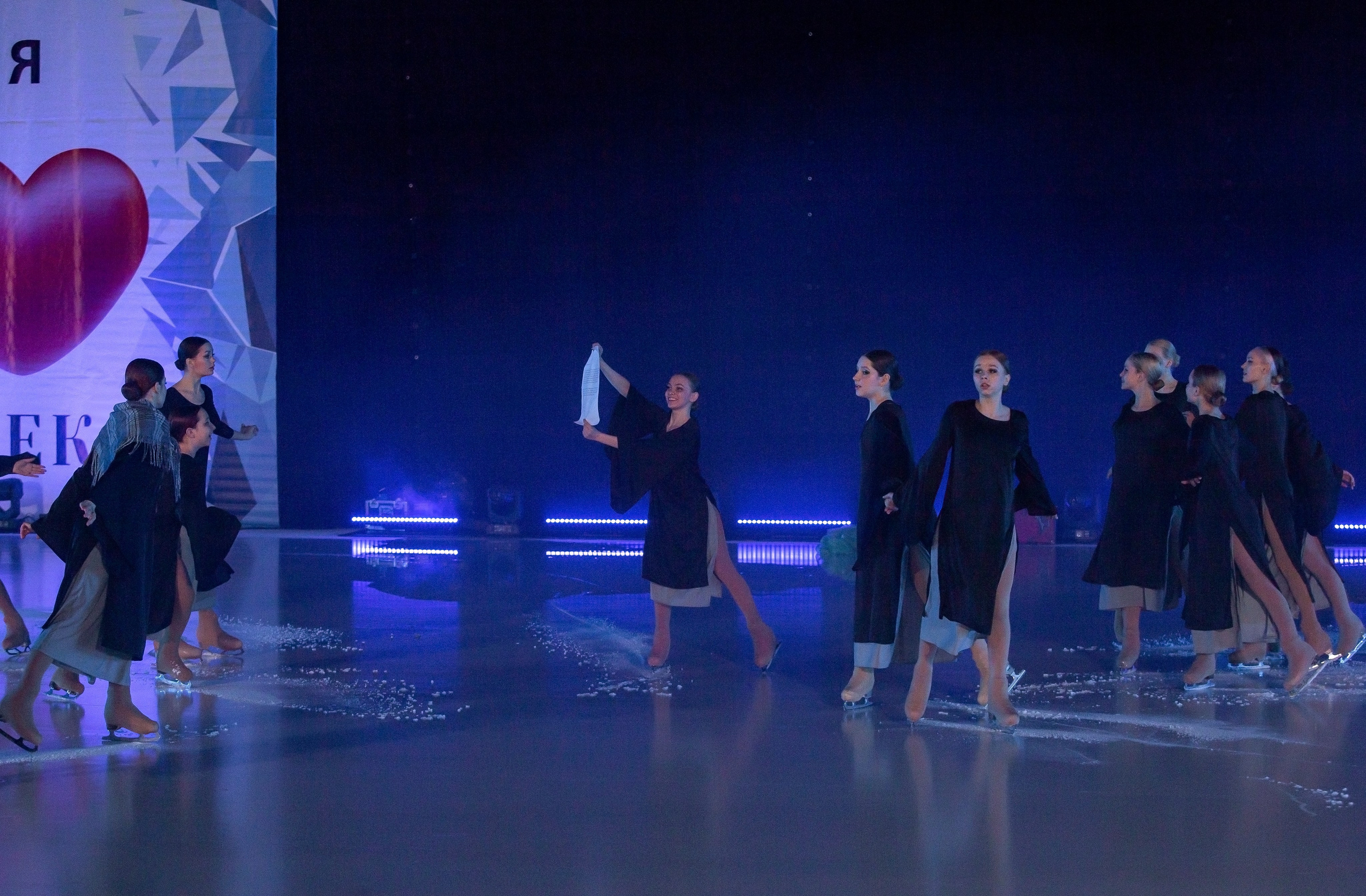 Отчетный концерт. Детский театр на льду «АЛЕКО» 47 сезон. Май 2024 г. Репортажный фотограф в Москве