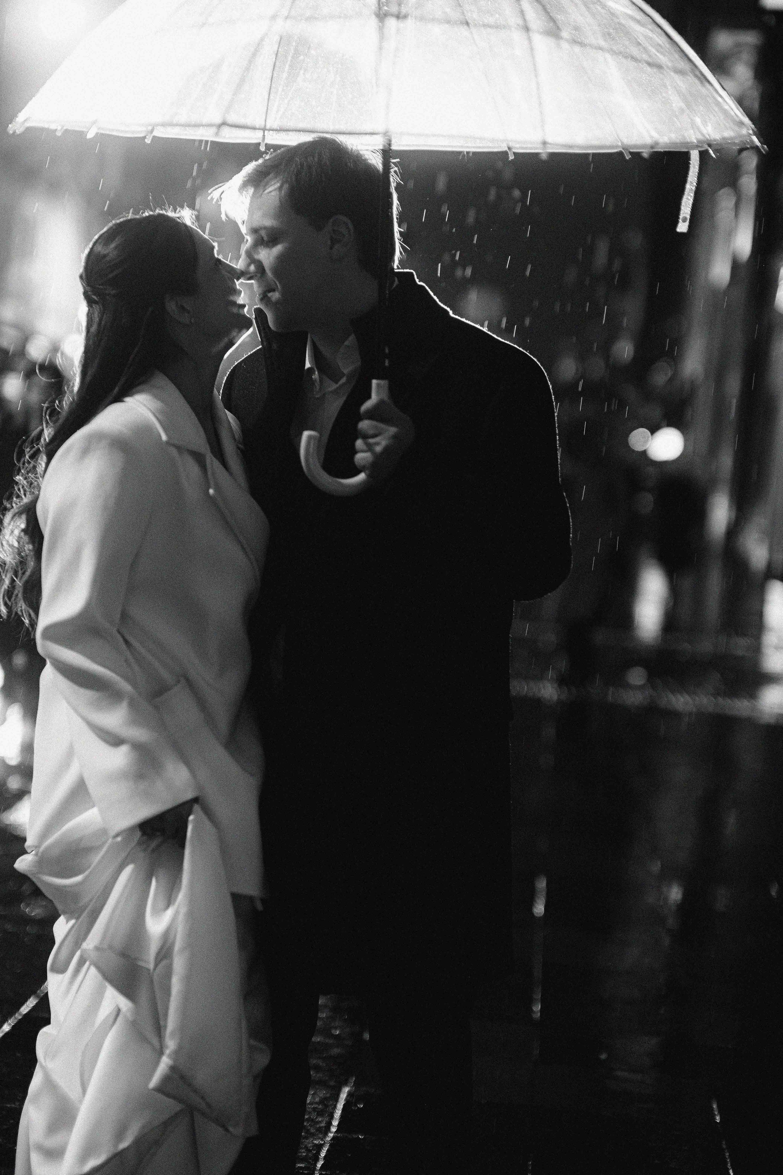 One rainy day in Moscow…. Сентиментальная свадебная фотография