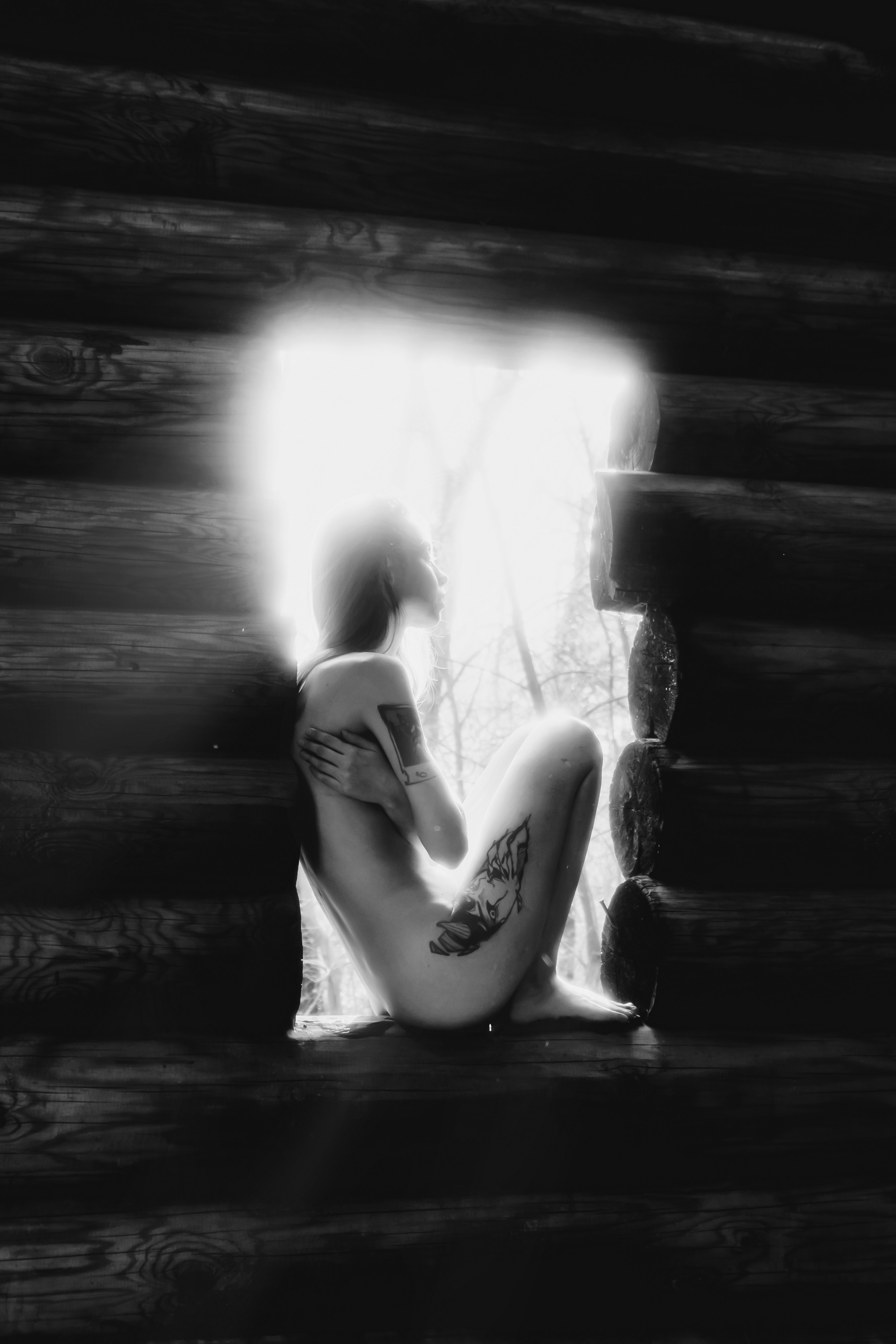 Анастасия. Лес. Дмитрий Пропадалин, Нейрофотография