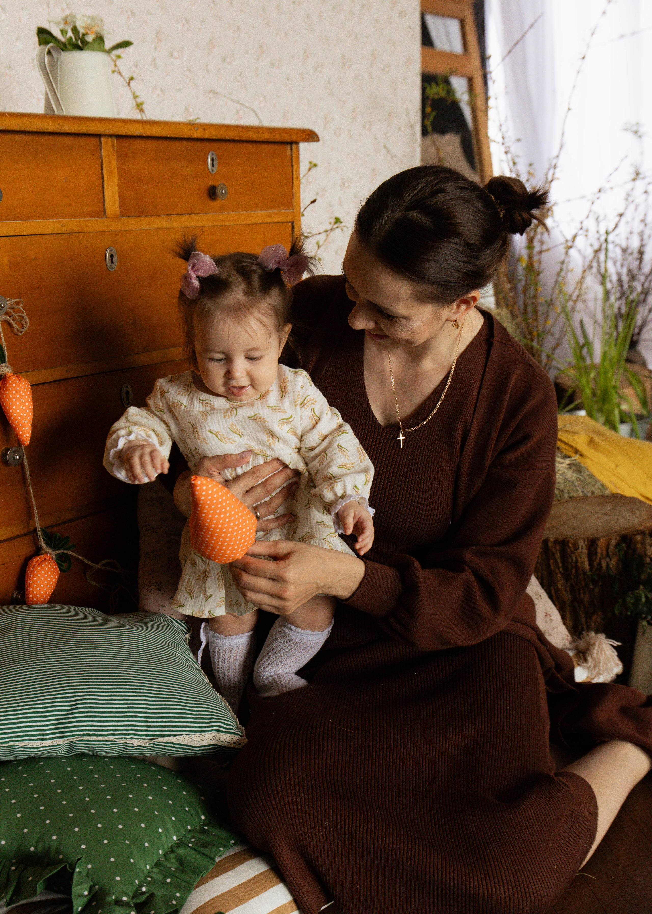 Марина с детками