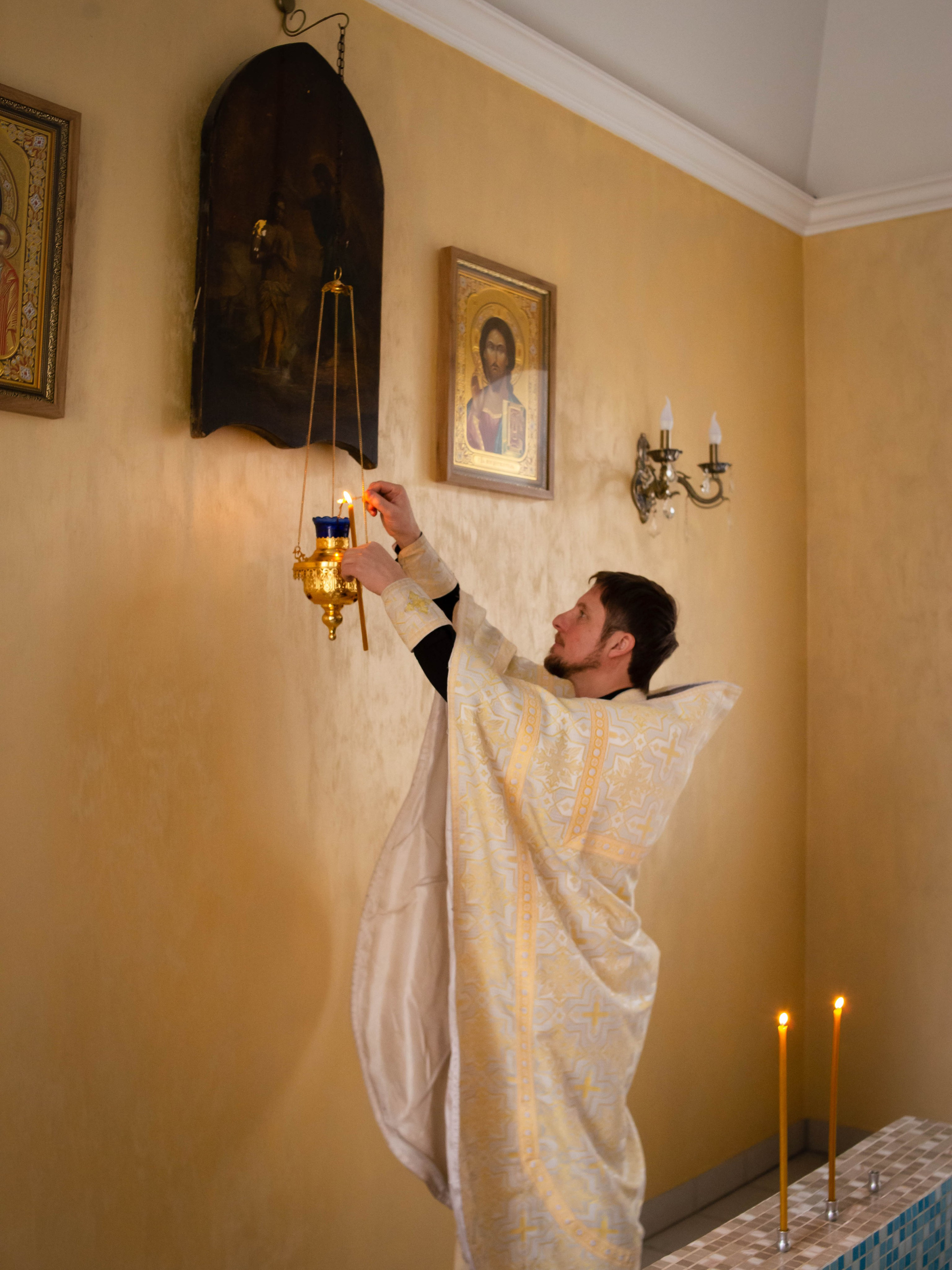 Крещение Эмира. Семейный фотограф Софи Симакова в Волгограде и Волжском