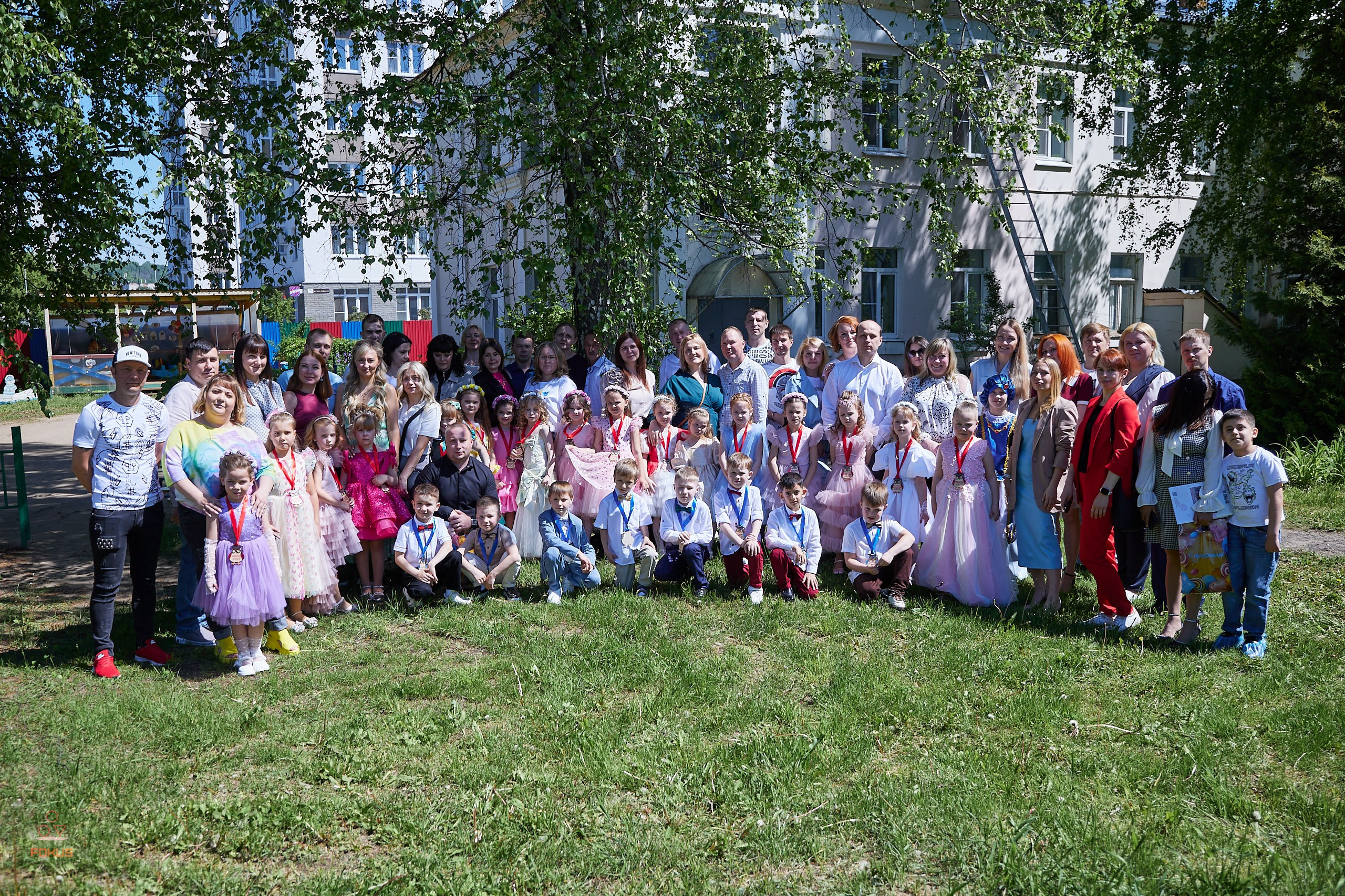 Выпускной детский сад. Спортивный фотограф Некрасов Денис