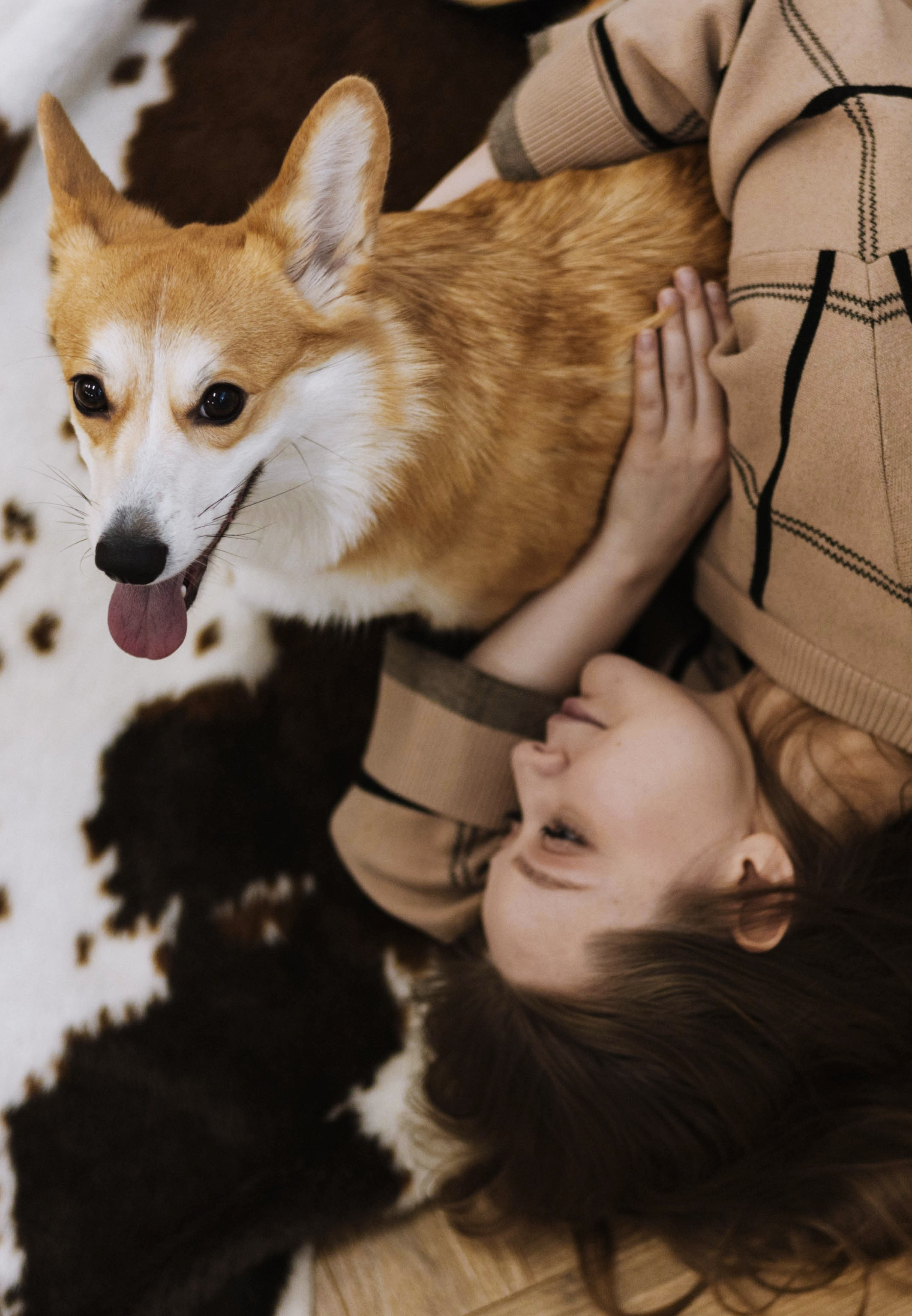 Настя и Мия. Фотограф-анималист Богданова Полина