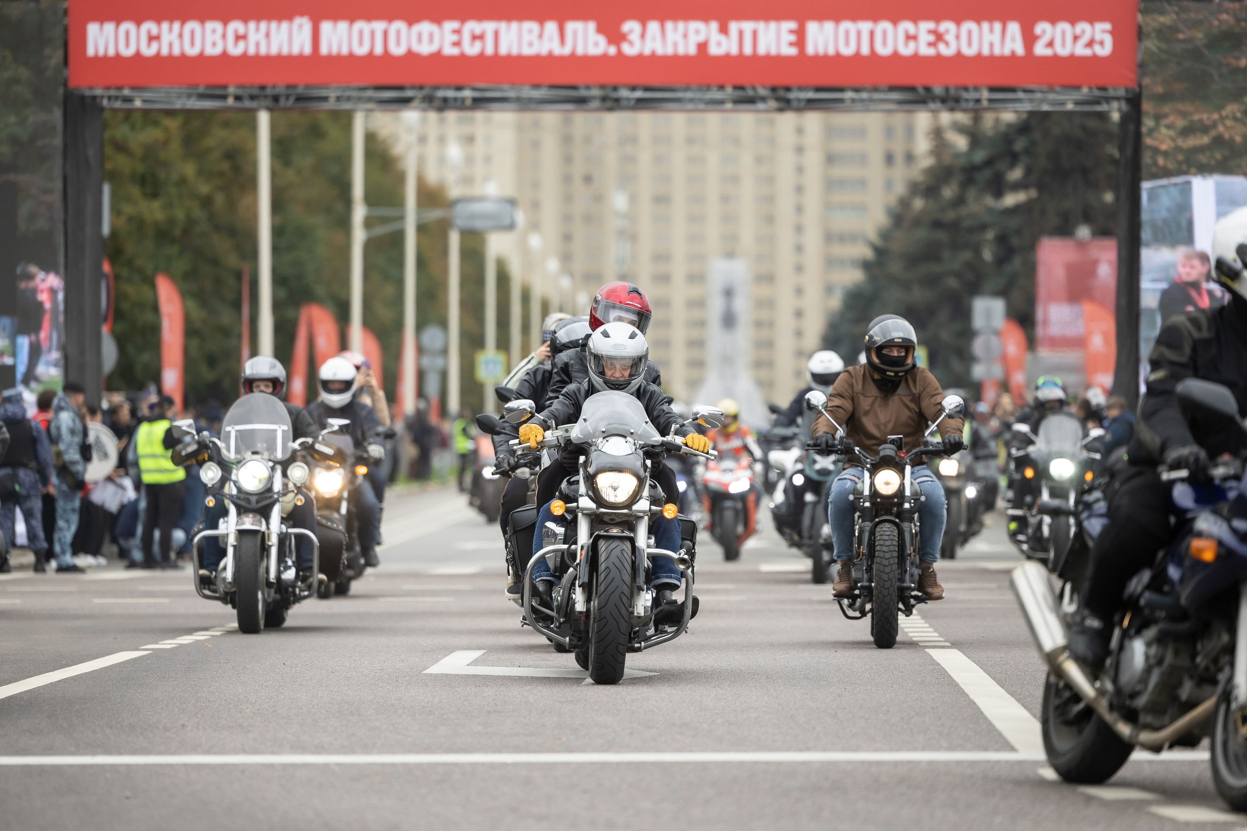 13-й Московский Мотофестиваль. Фотограф Владимир Охрименко