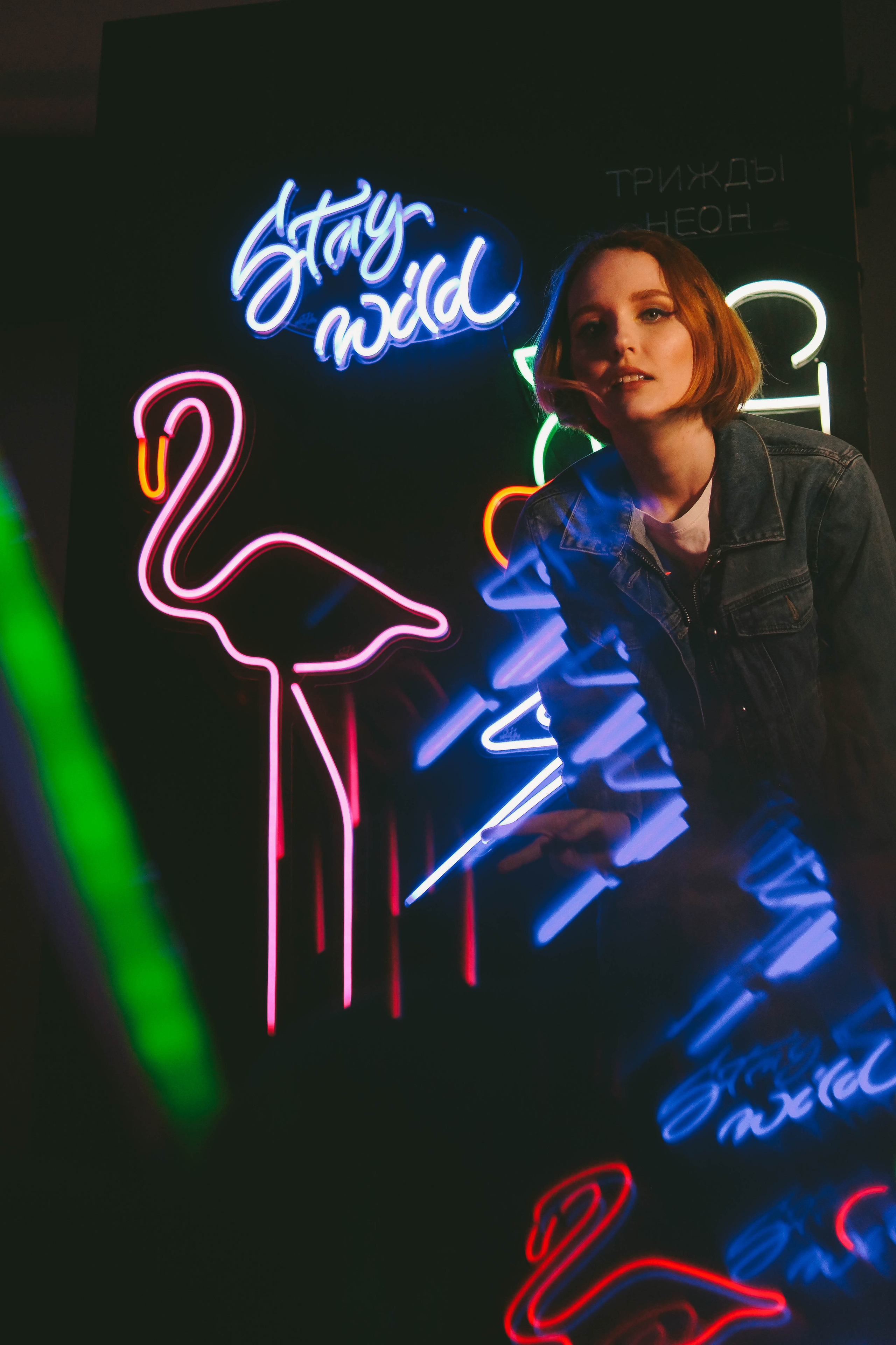 Алиса (неоновая студия, эффект пленки). Maria Karzhak ваш фотограф в Батуми!