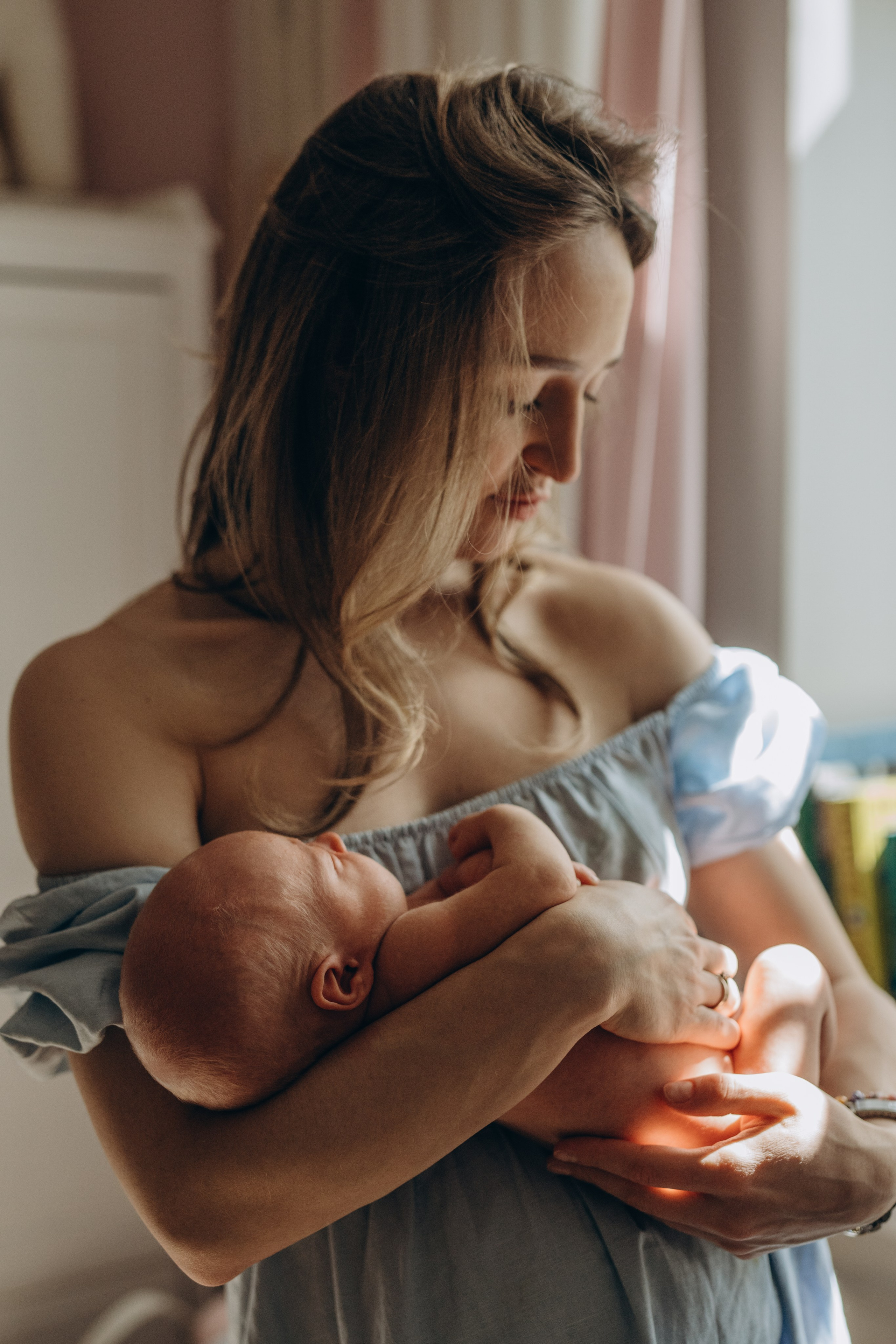 Новорожденный малыш Сева