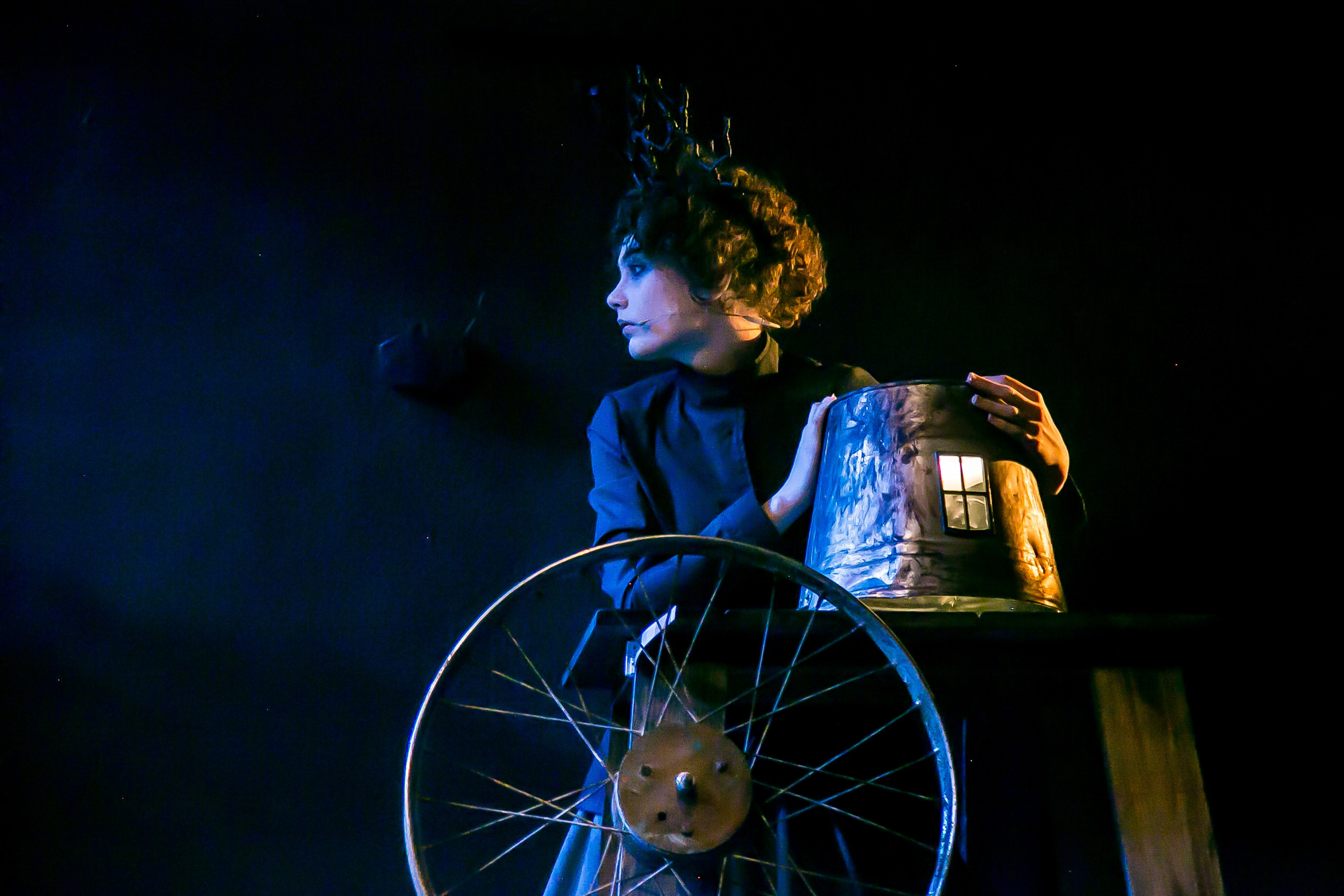 Спектакль «Каштанка». Художник по свету Максим Сергачев